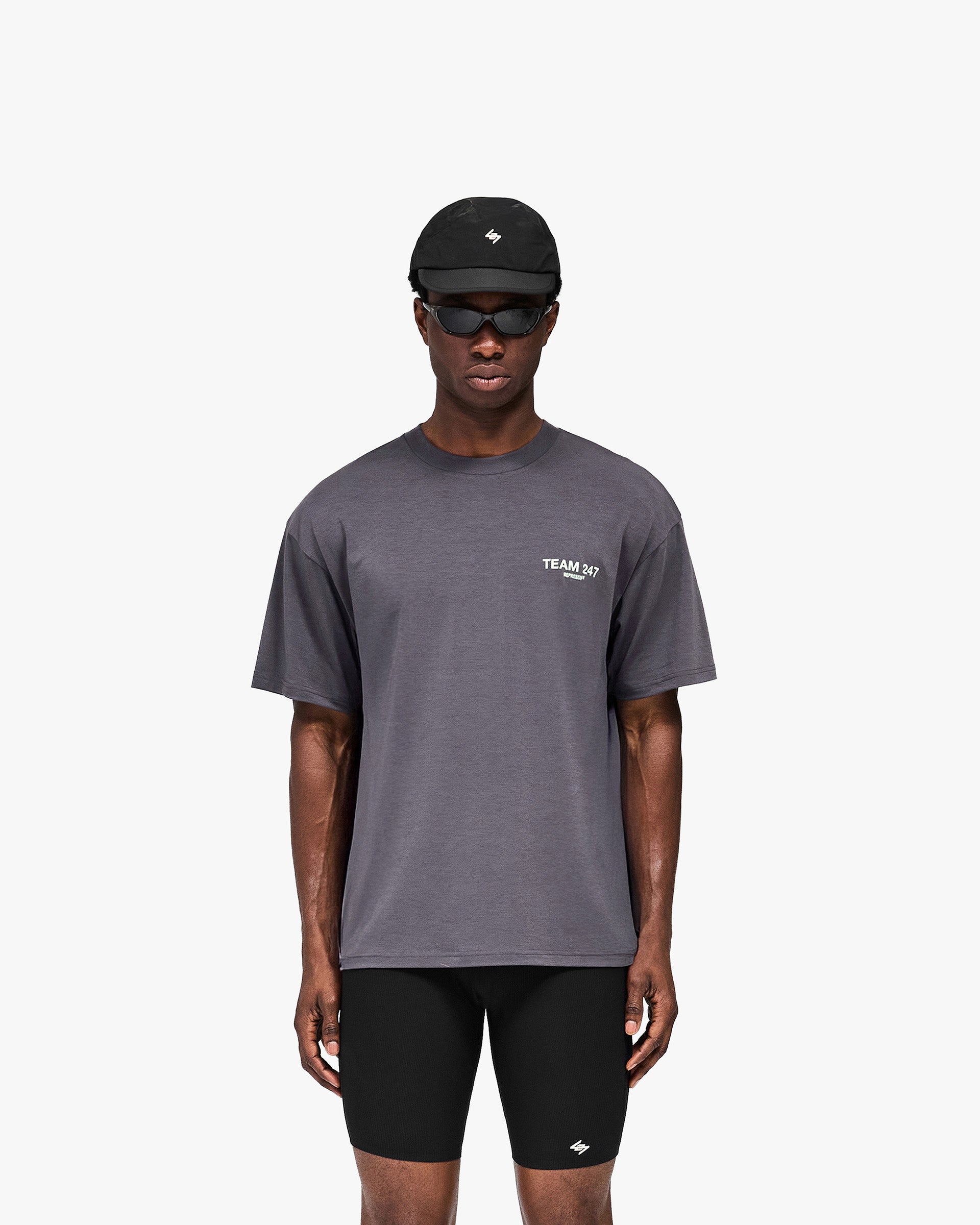 247 Team Oversized T-Shirt - Graphene