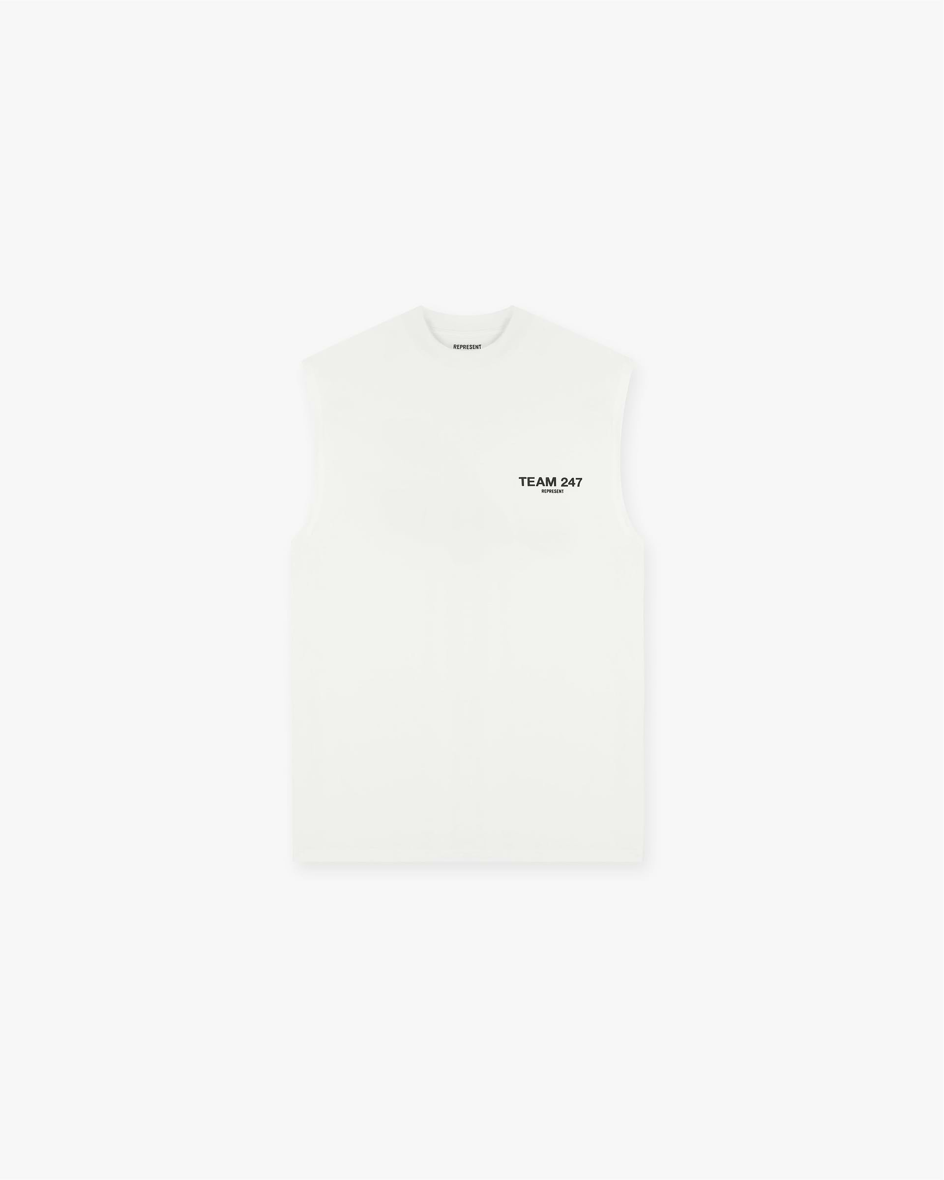 Team 247 Oversized Tank - Cremeweiss