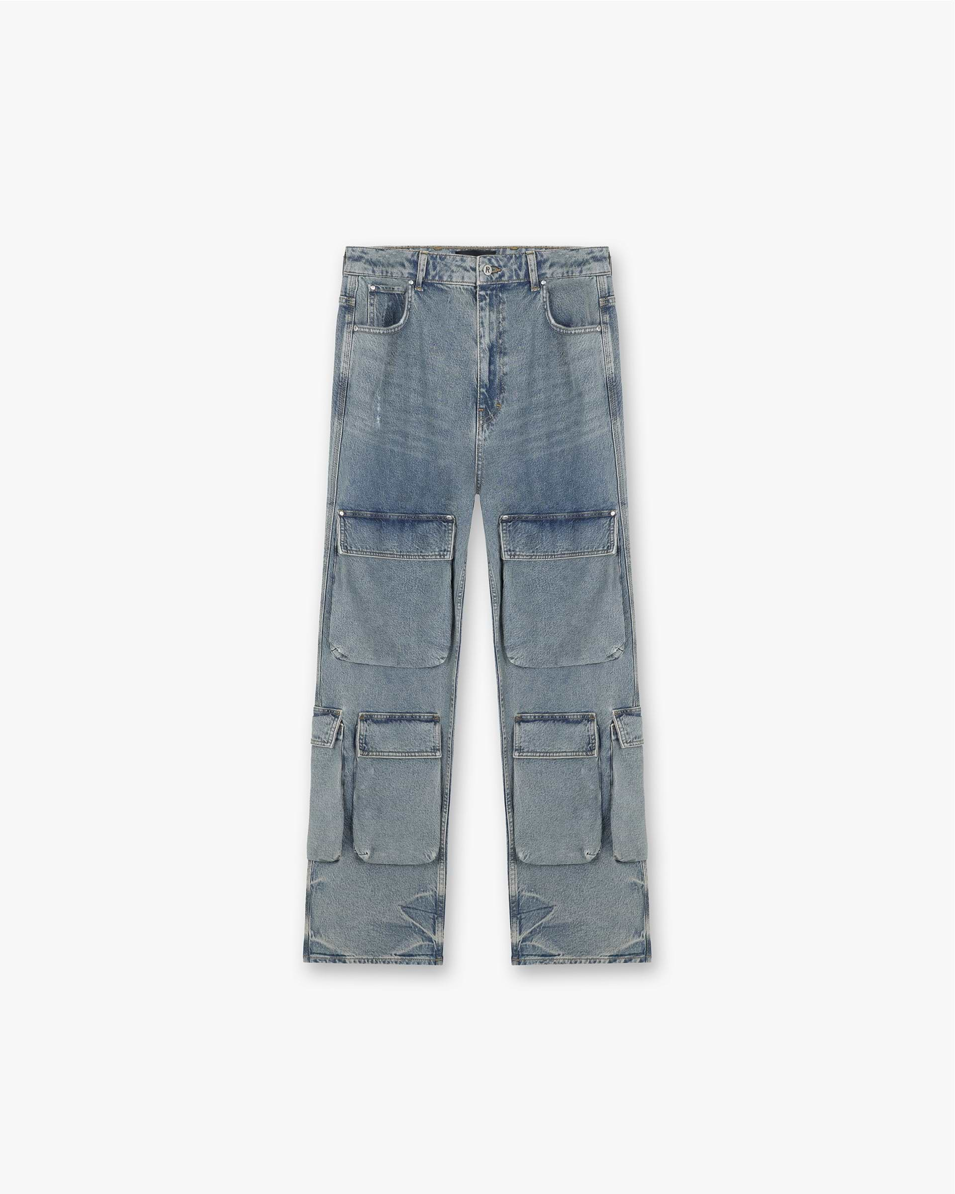 Jean cargo R3 - Bleu