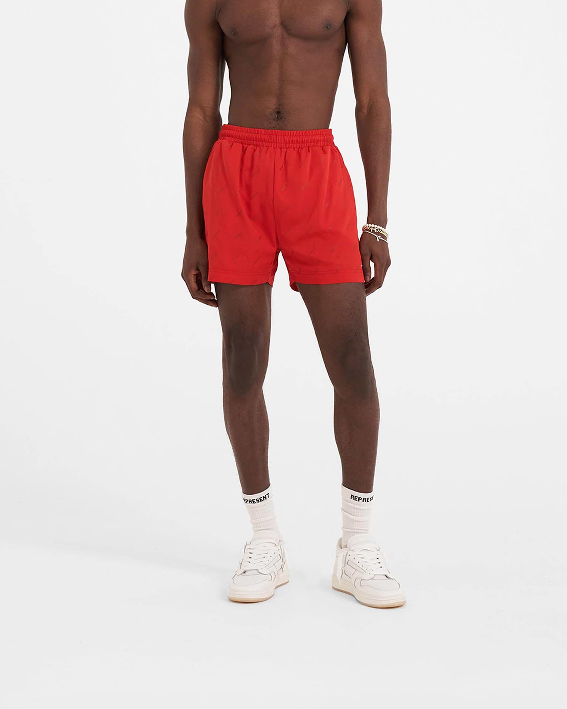 Swim Shorts | Burnt Red Shorts SS23 | Represent Clo