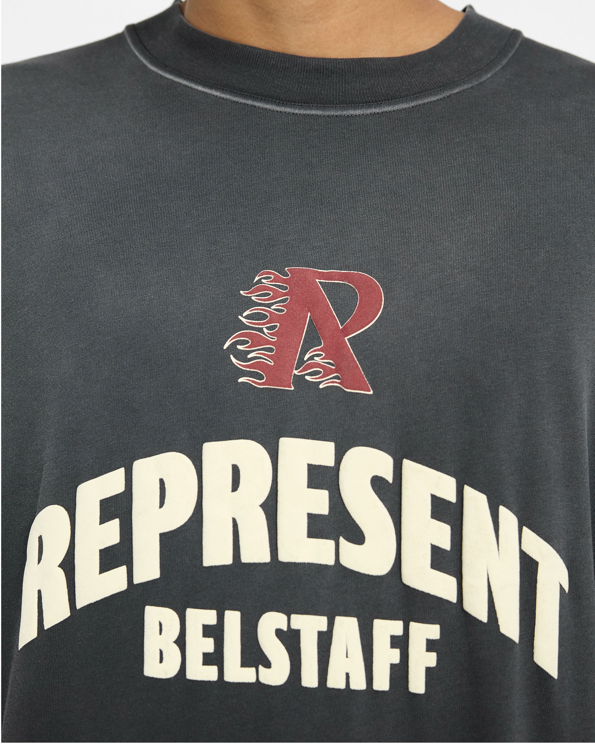 Represent X Belstaff Flame Phoenix T-Shirt | Shadow | REPRESENT