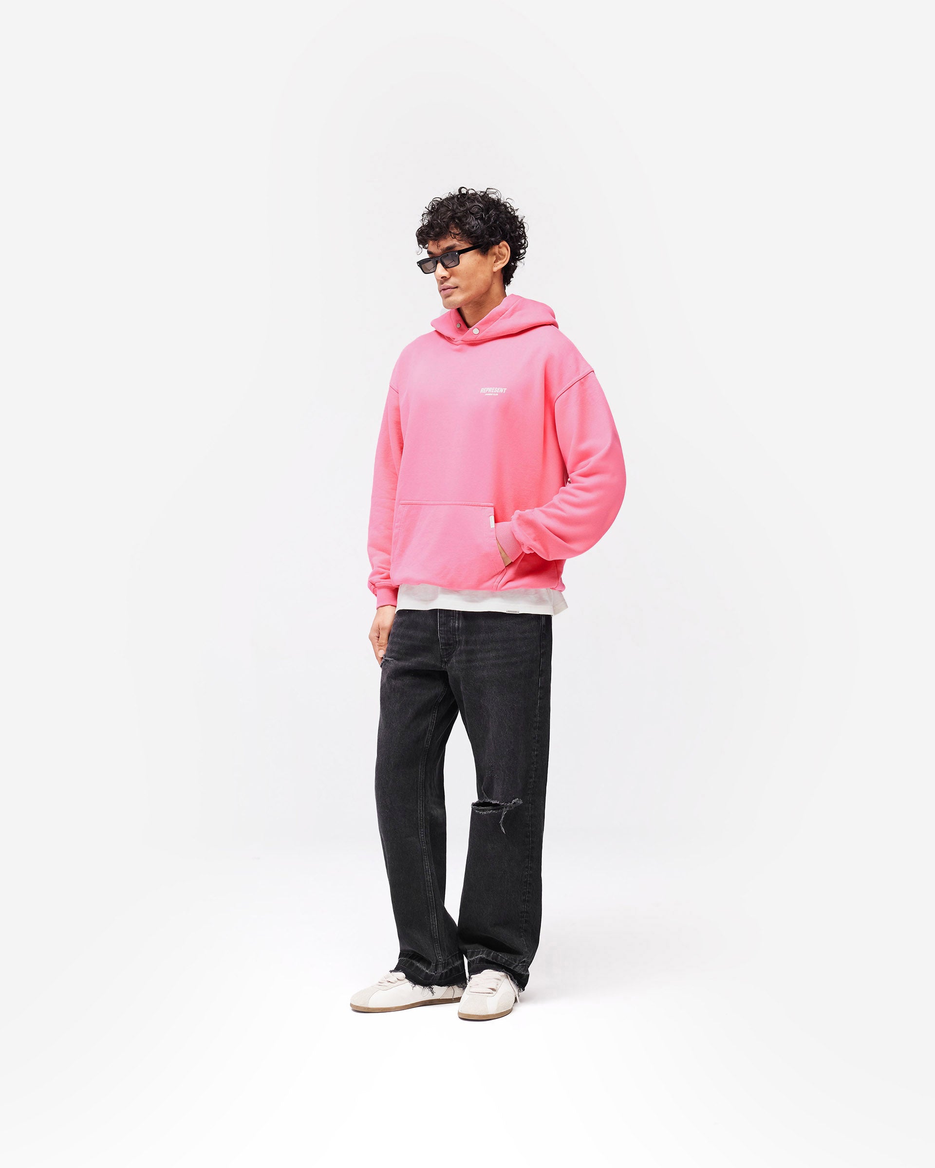 Represent Owners Club Hoodie - Bubblegum Pink