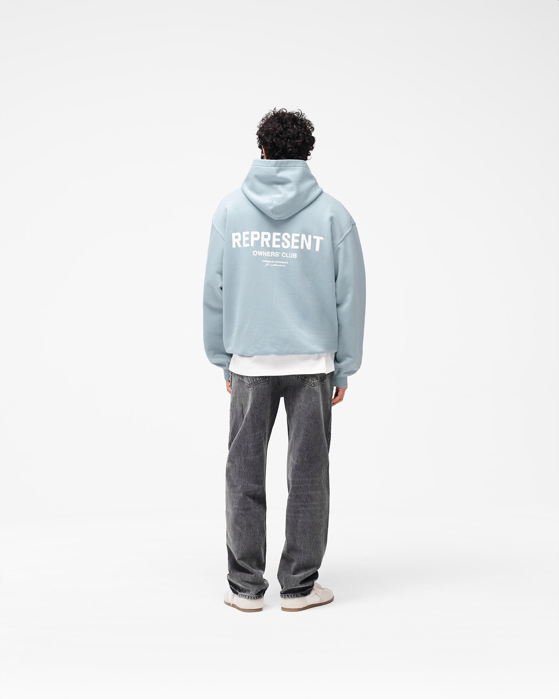 Represent Owners Club Hoodie - Powder Blue