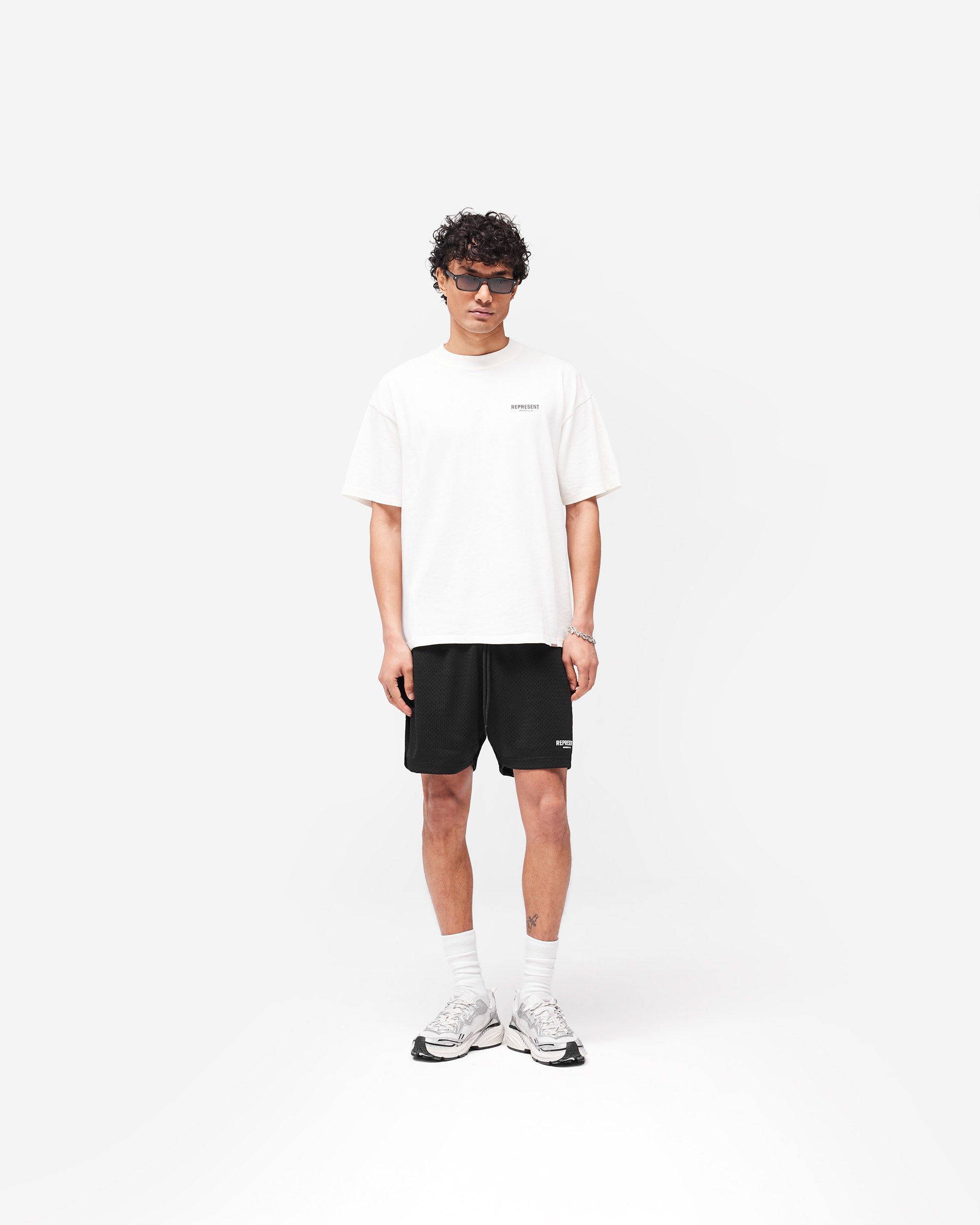 Represent Owners Club Mesh Shorts - Black