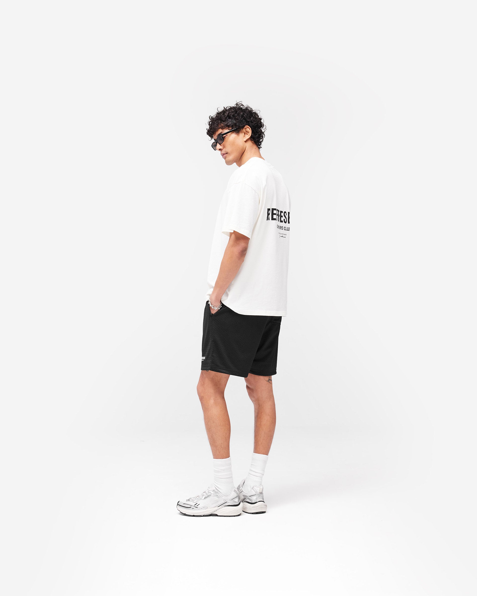 Represent Owners Club Mesh Shorts - Black