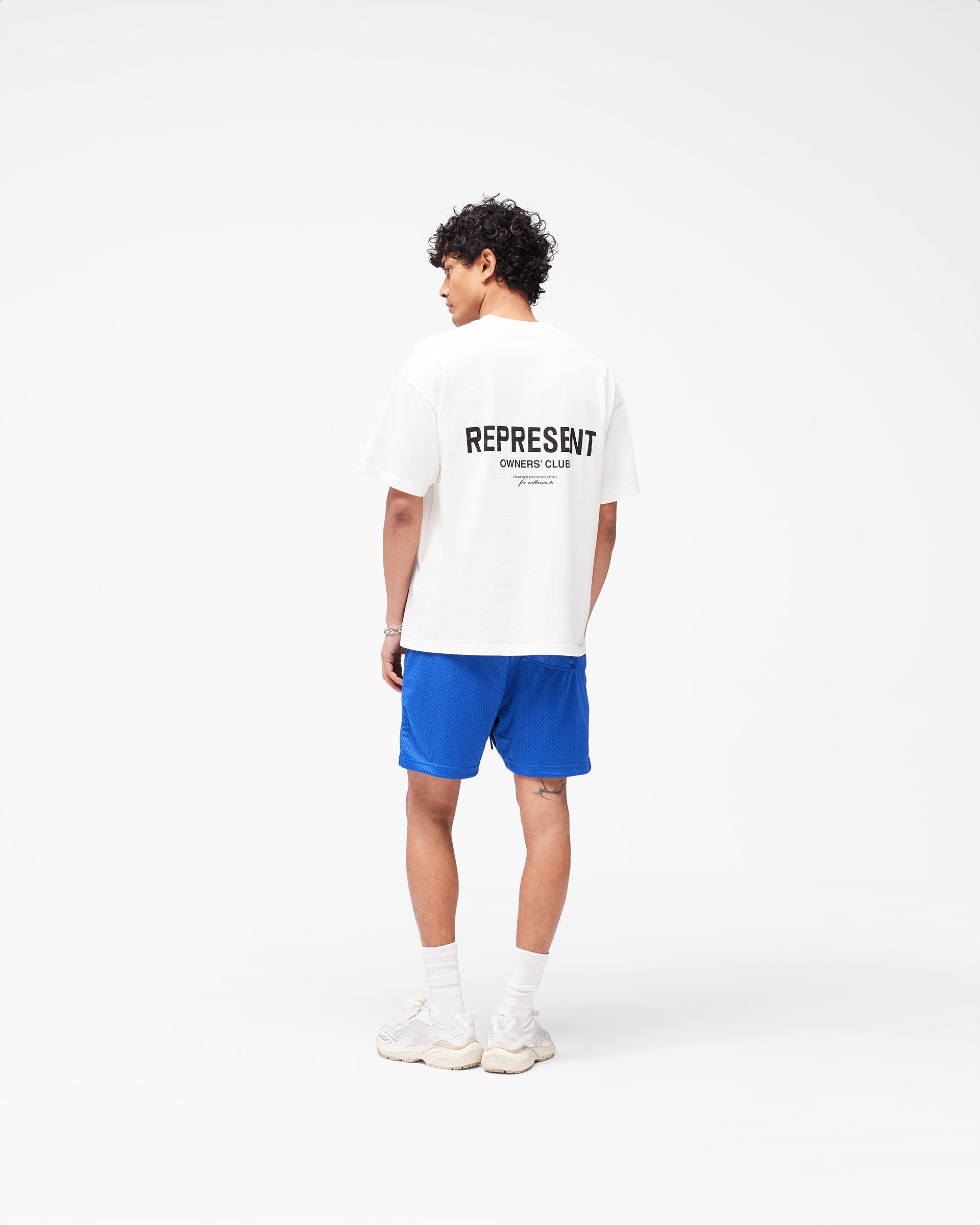 Represent Owners Club Mesh Shorts - Kobaltblau