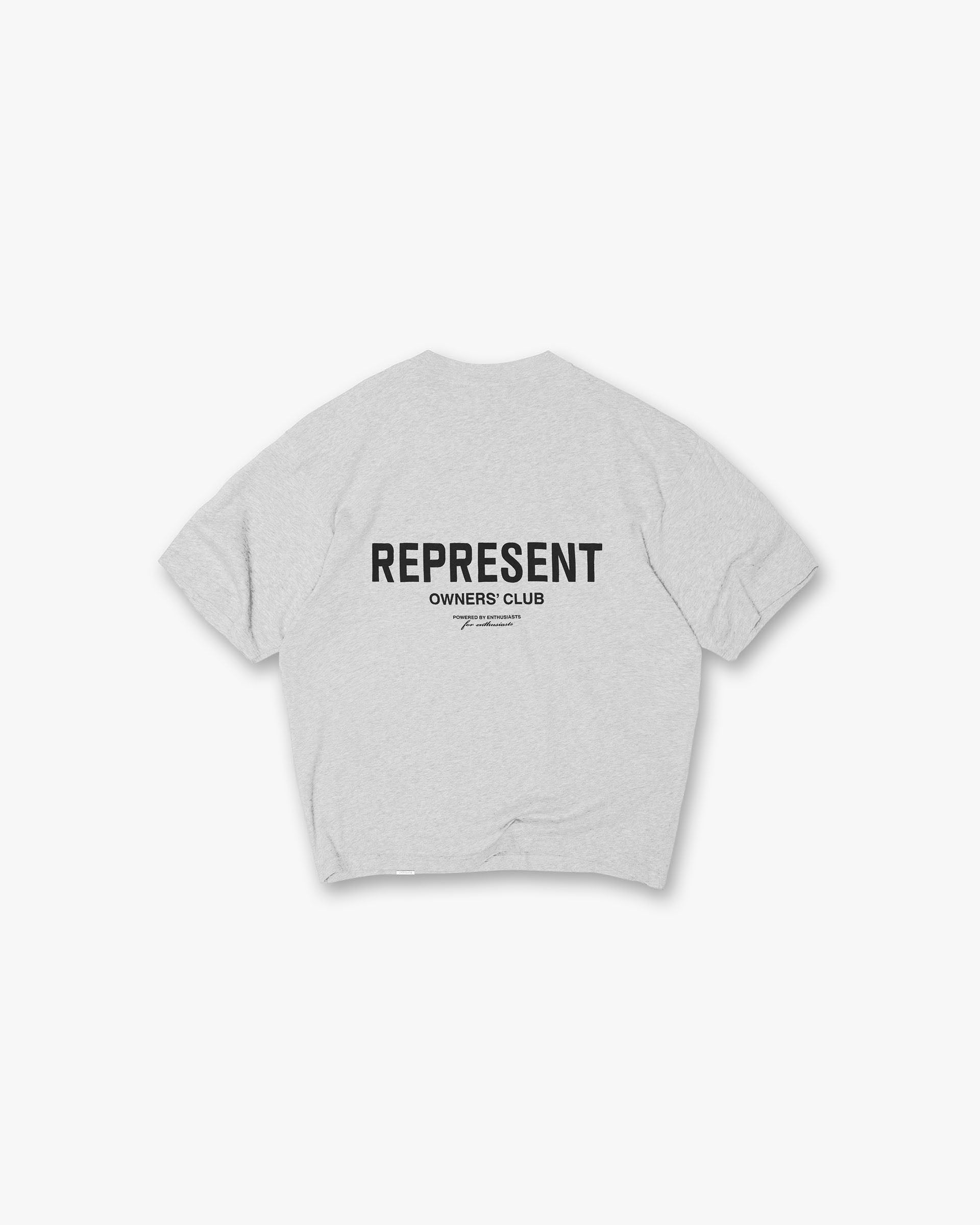 T-Shirt Represent Owners Club - Gris cendré