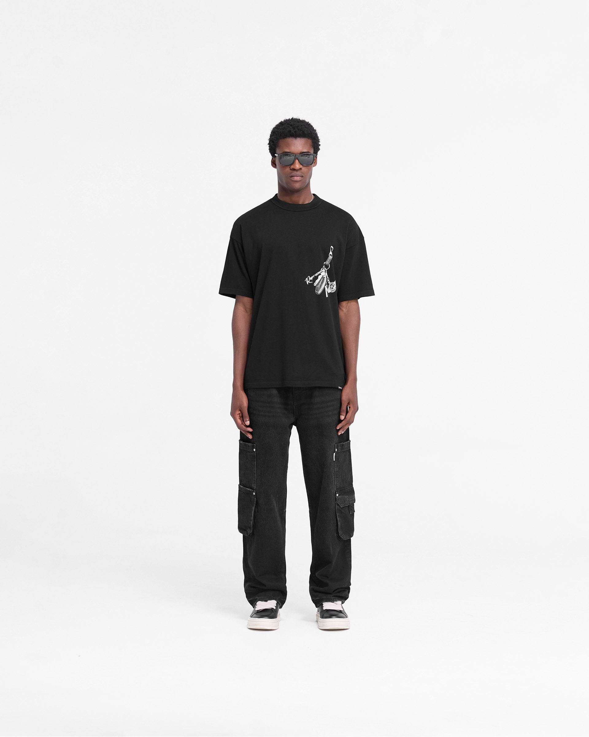 Keys To The Club T-Shirt - Noir Jet