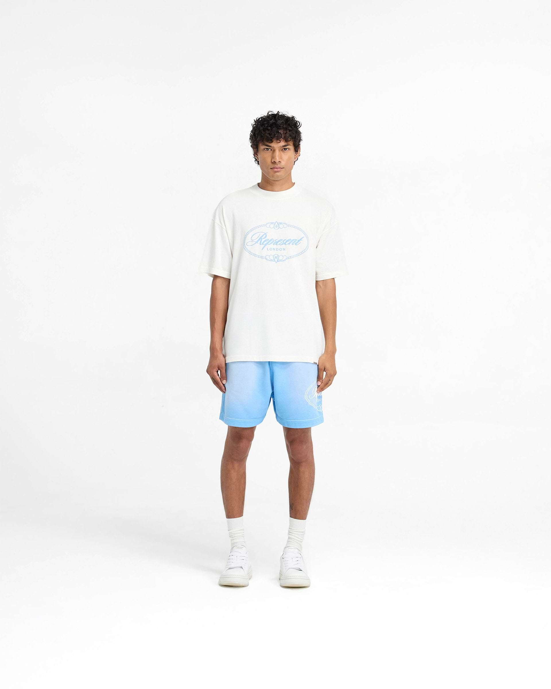 Represent X Harrods Crest T-Shirt - Blanc crème