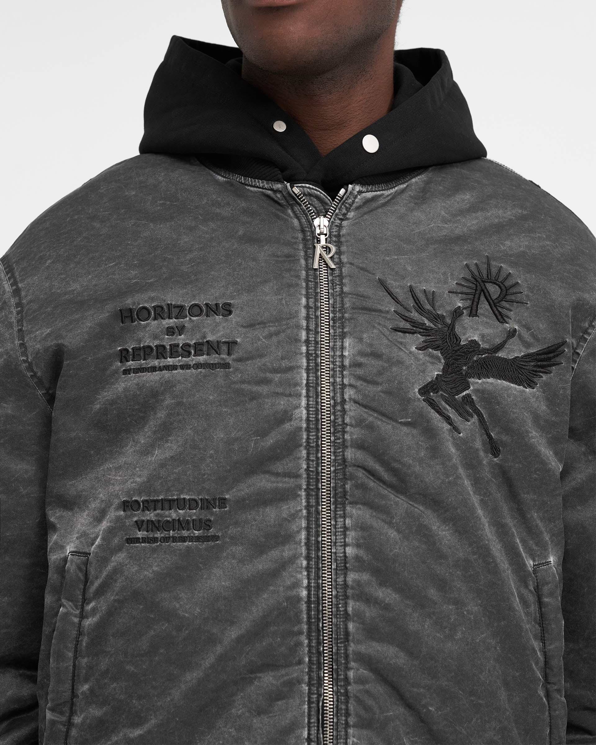 Icarus Flight Bomber - Tiefschwarz