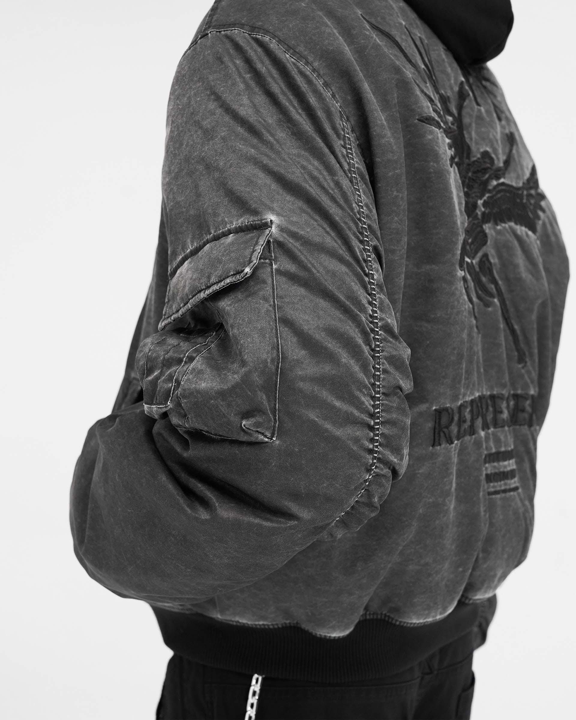Icarus Flight Bomber - Tiefschwarz