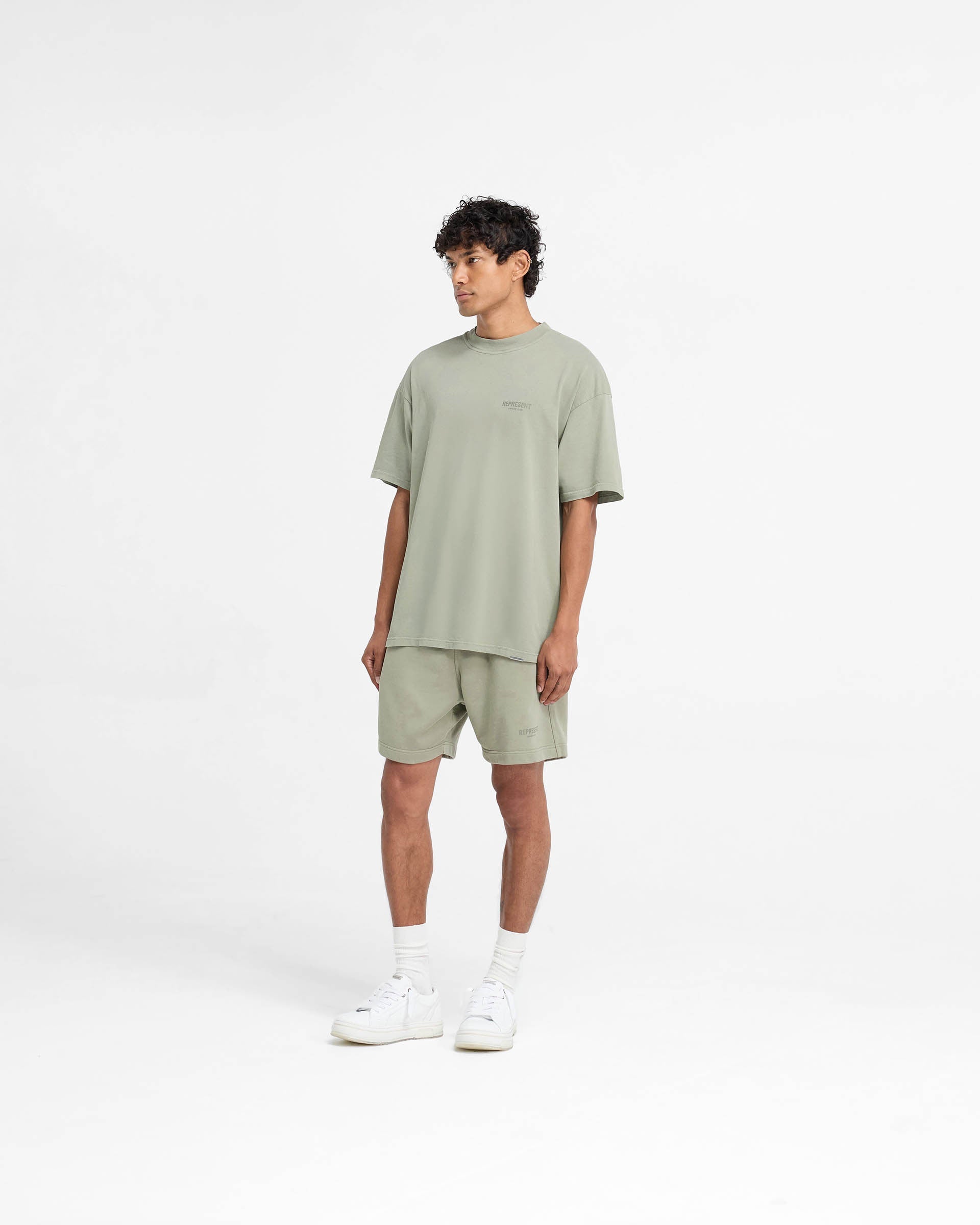 Represent Owners Club Shorts - Pastel Green