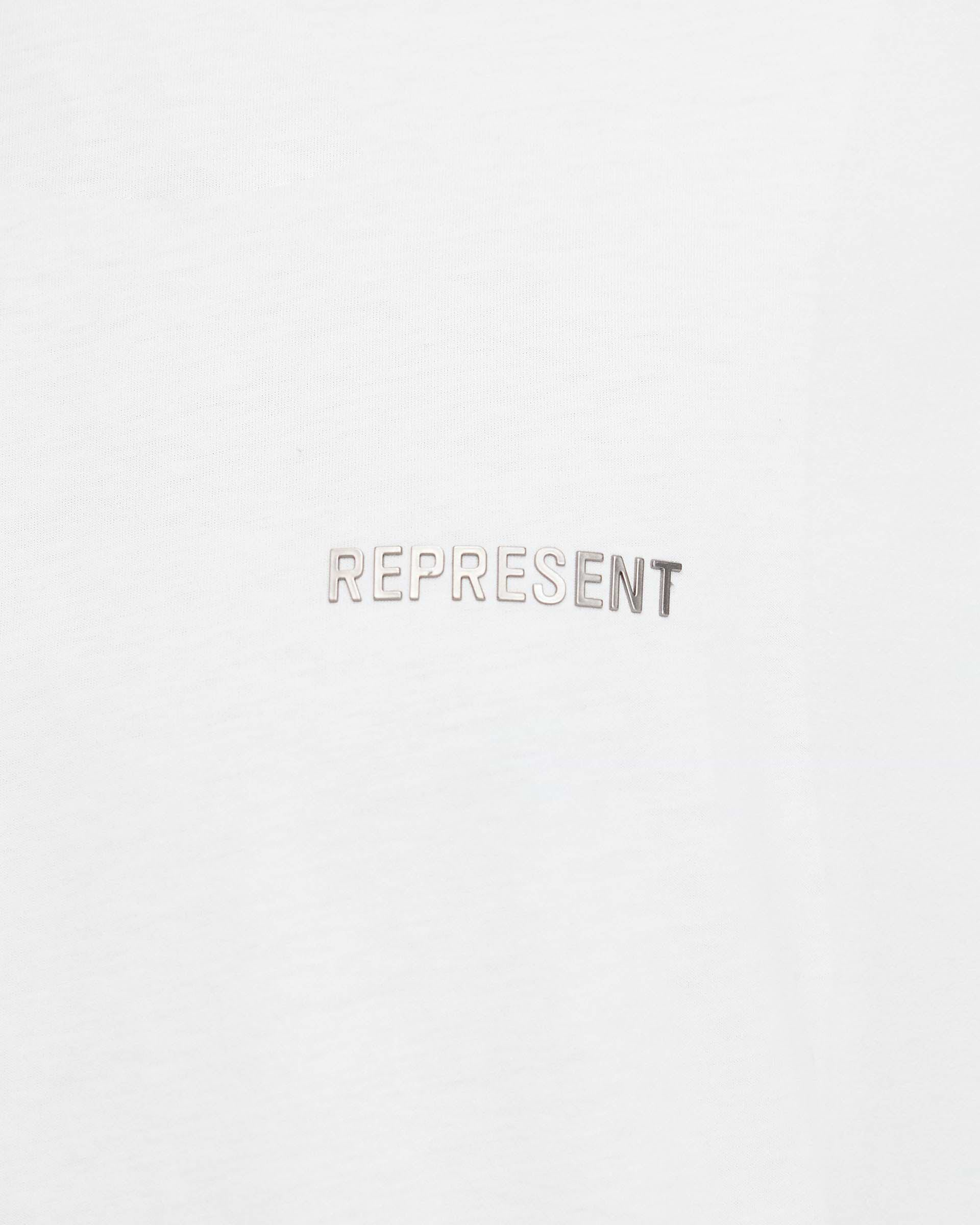 Block Logo T-Shirt - Flat White