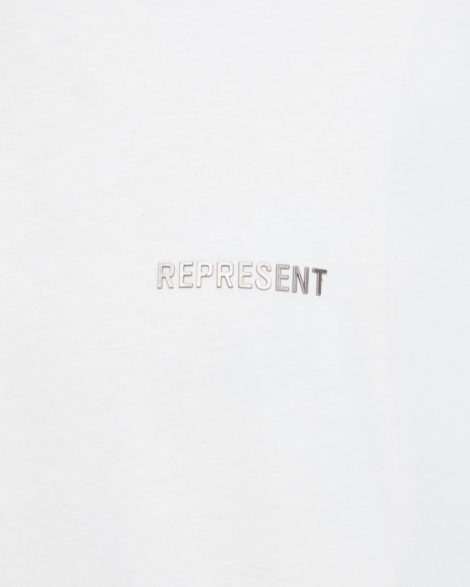 Block Logo T-Shirt - Flat White