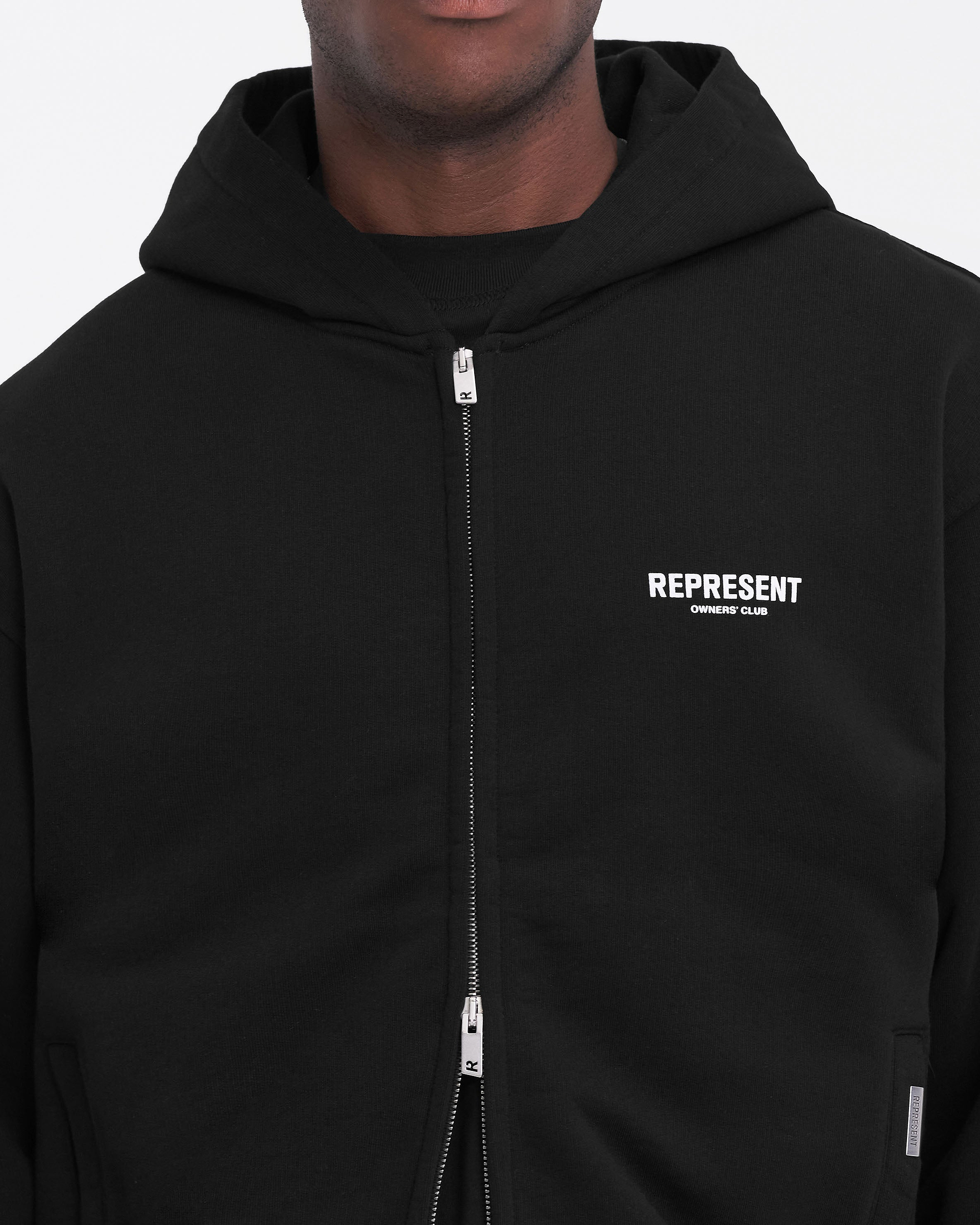 Represent Owners Club Zip Hoodie - Schwarz