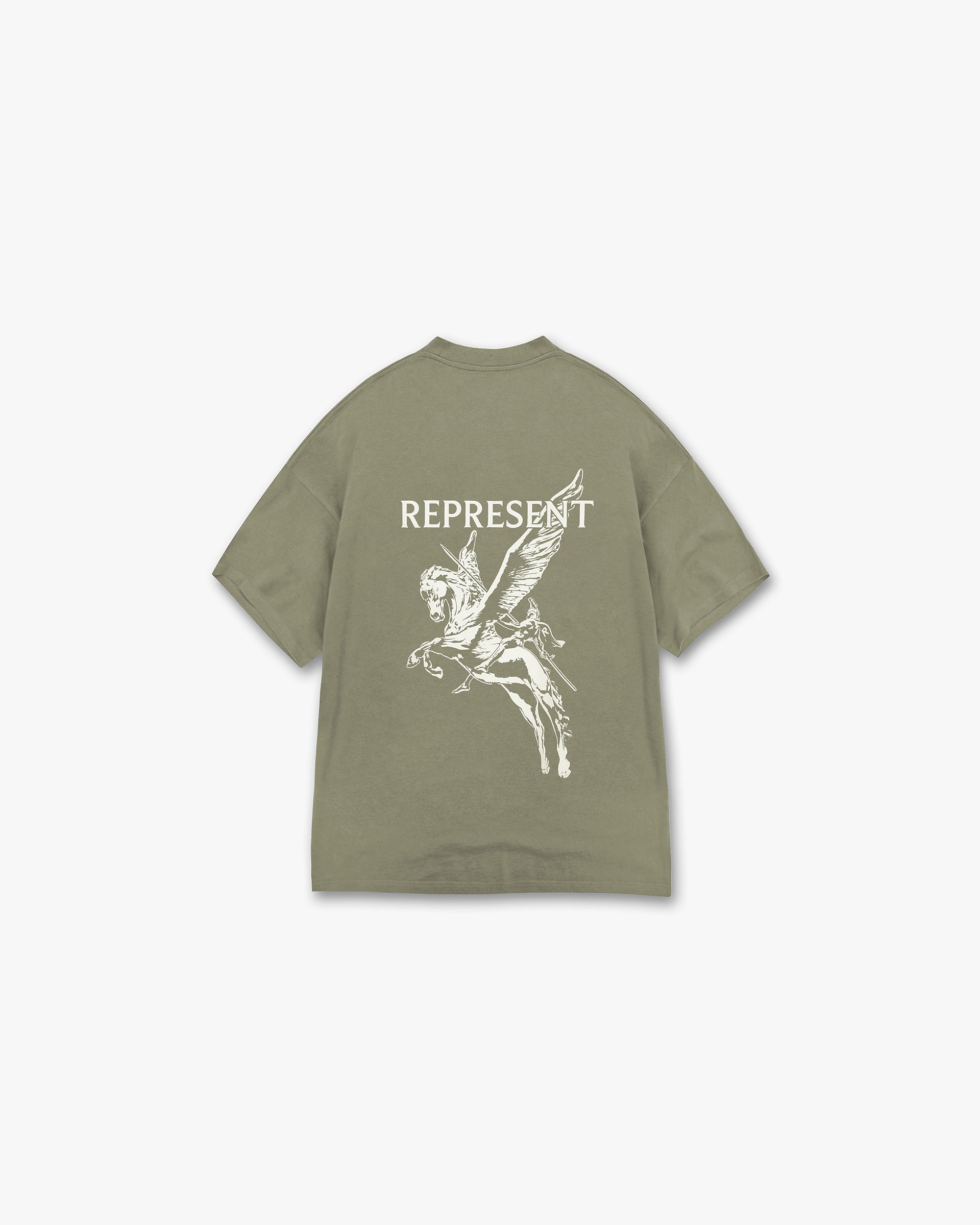 Mascot T-Shirt | Olive | REPRESENT CLO