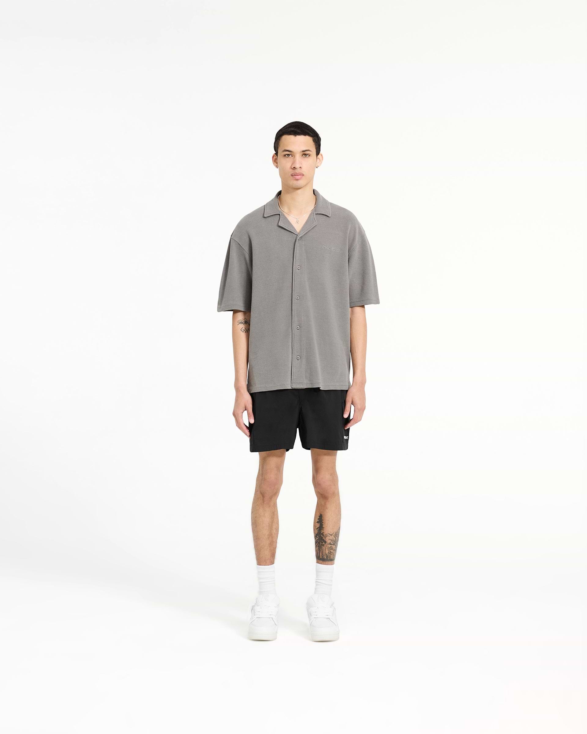 Cargo Swim Shorts - Tiefschwarz