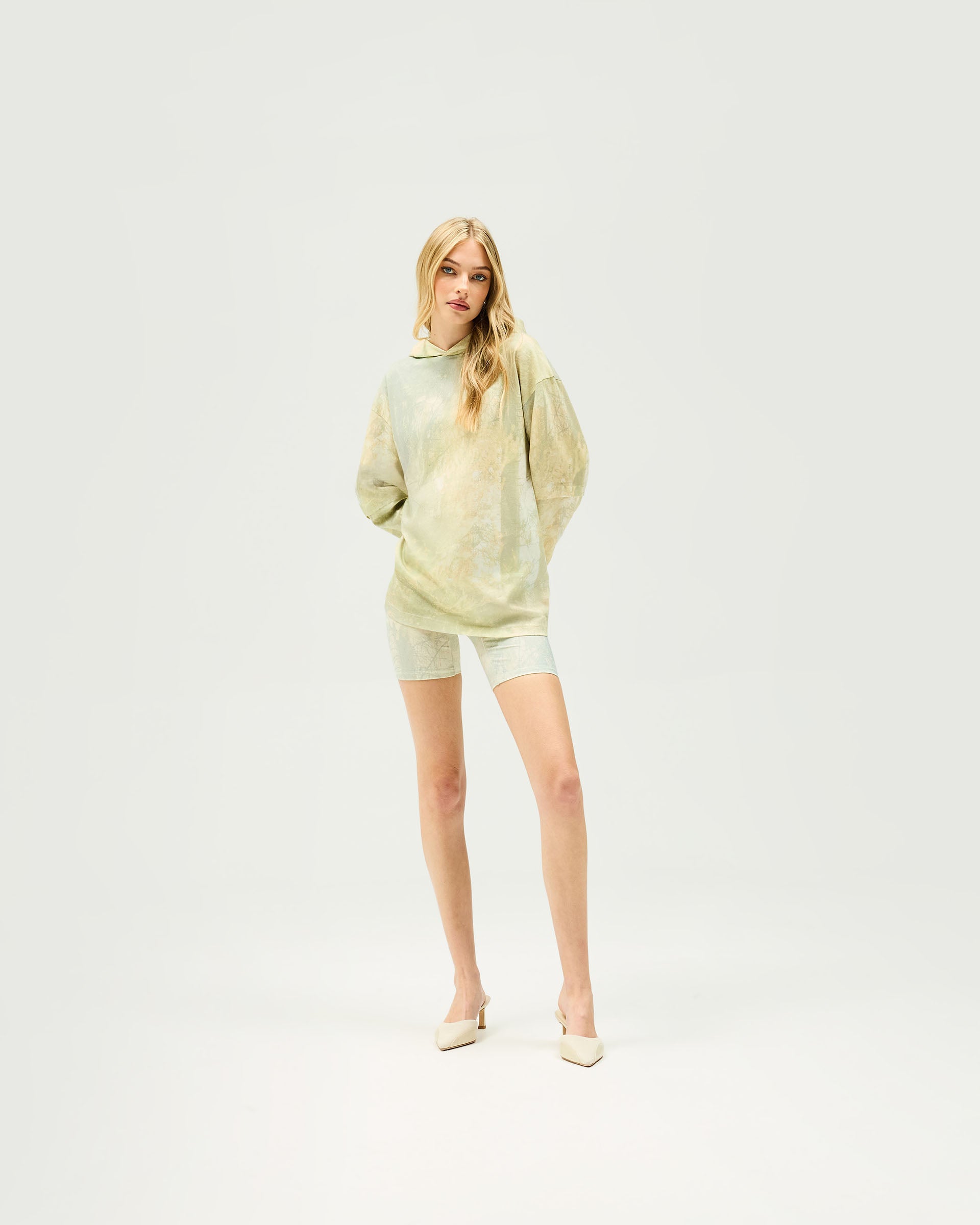 Hideaway Bike Short - Forest Print