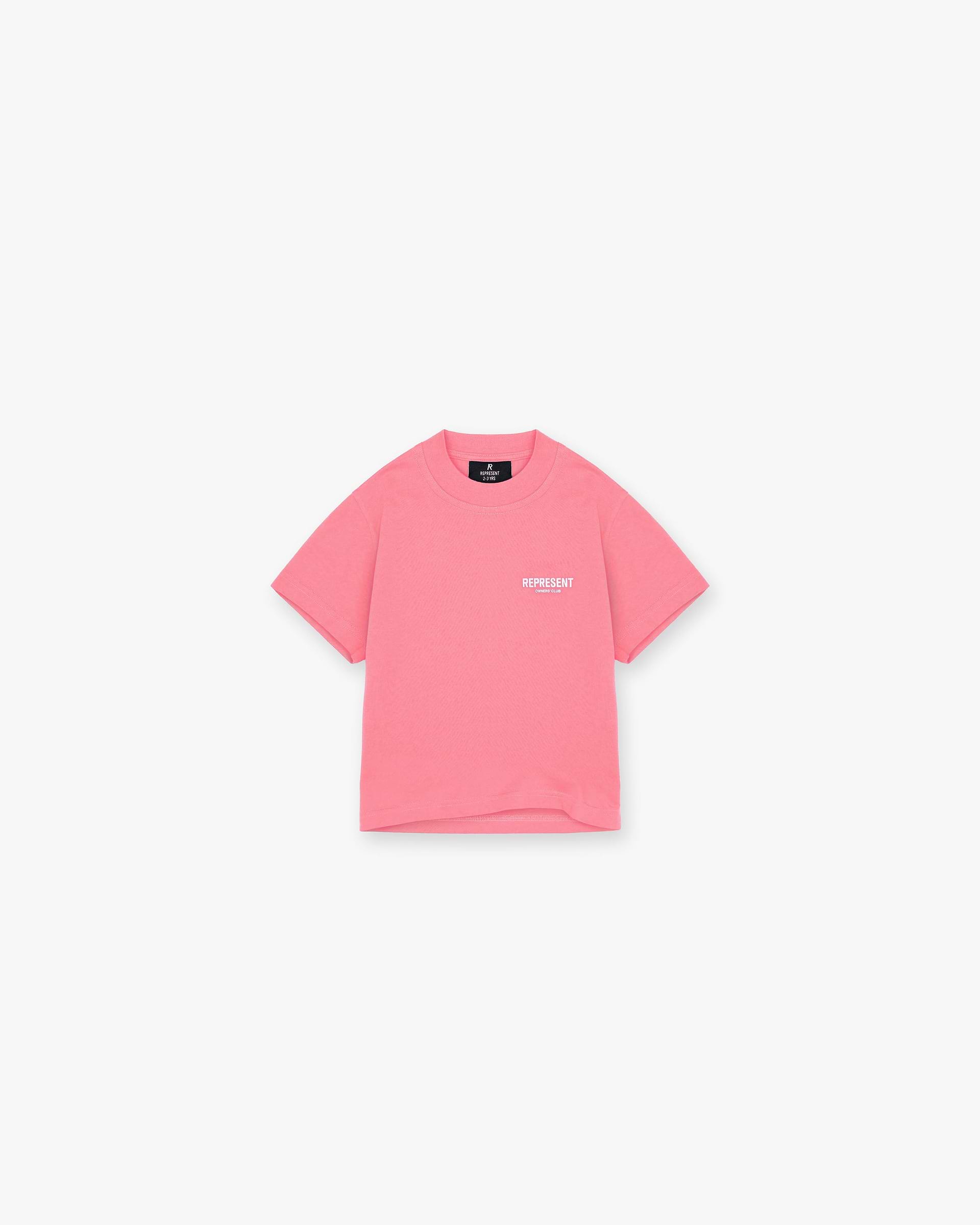 Represent Mini Owners Club T-Shirt | Bubblegum Pink T-Shirts Owners Club | Represent Clo