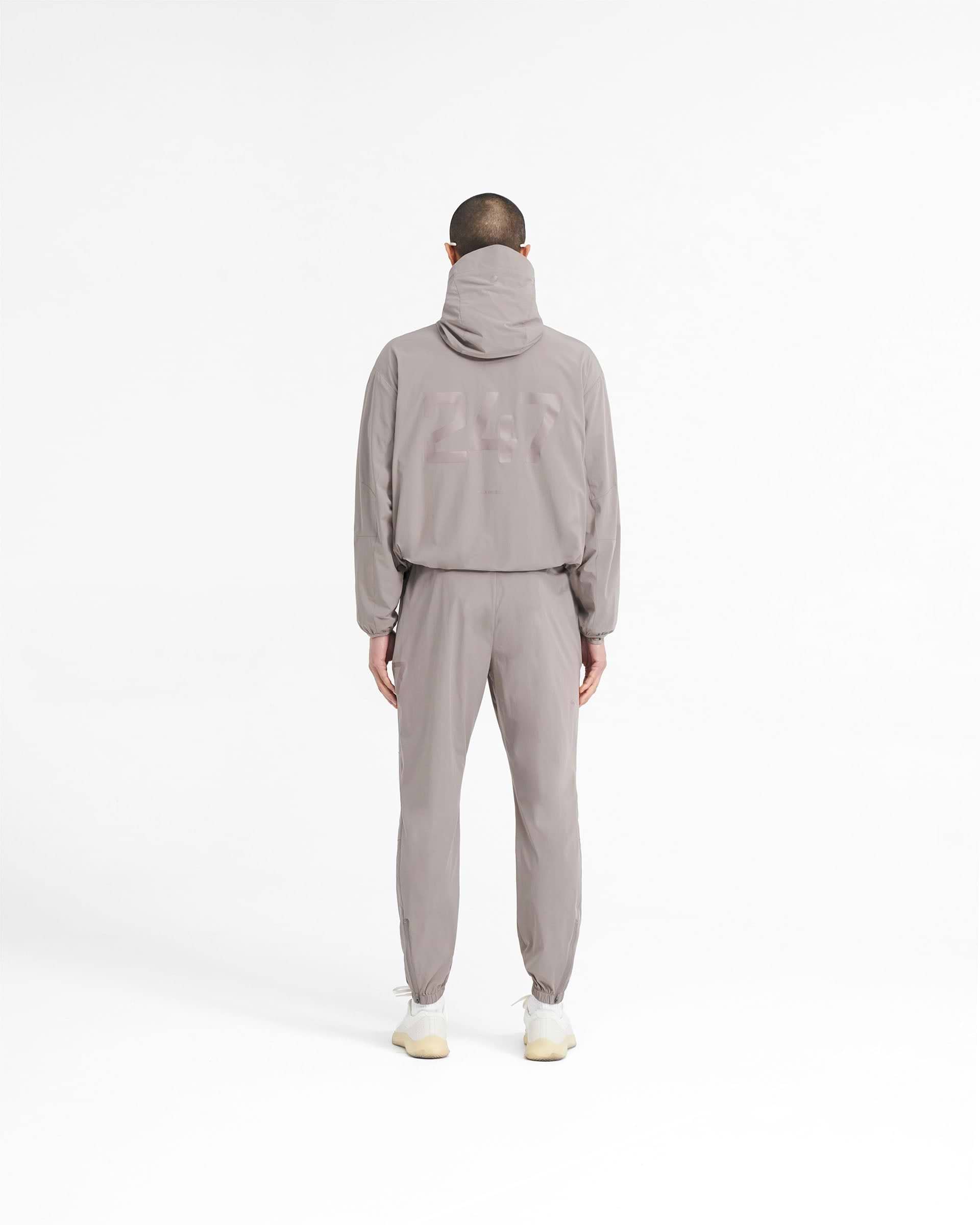 247 Hooded Training Jacket - Cinder