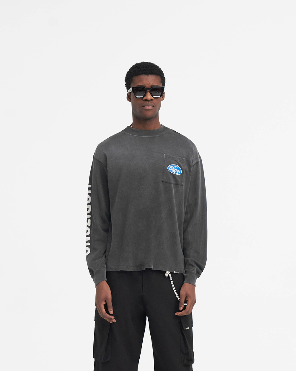 Classic Parts Long Sleeve T-Shirt - ALT-SCHWARZ