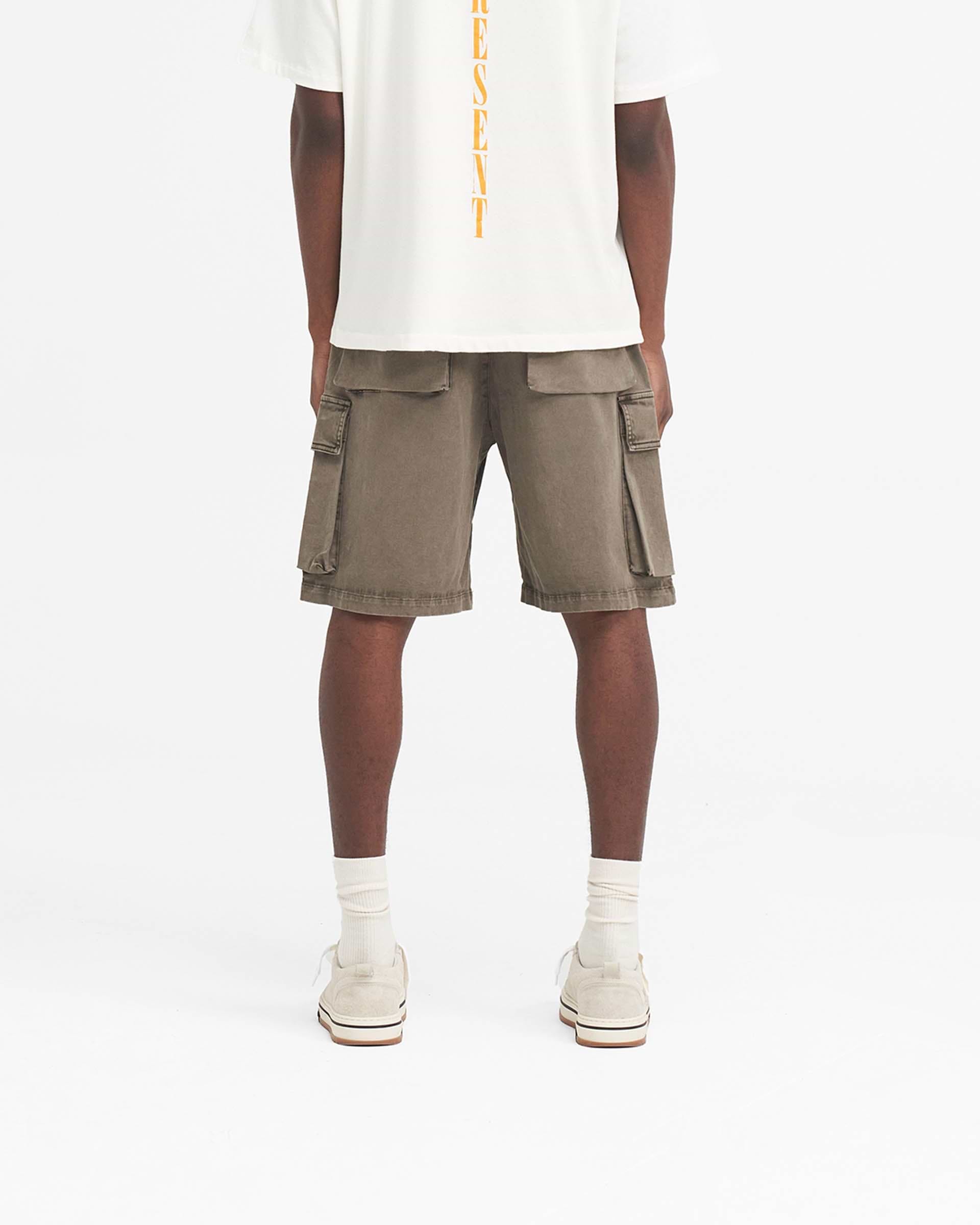 Washed Cargo Short - Morgendömmerung
