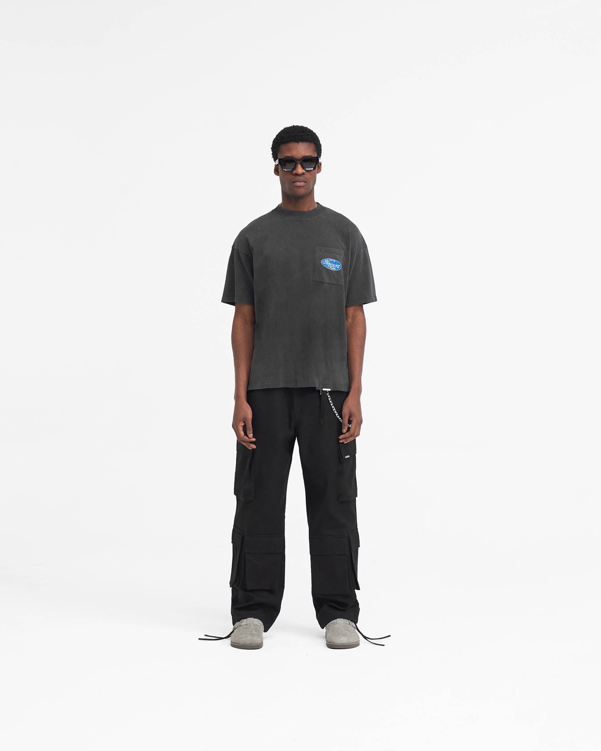 Classic Parts T-Shirt - Alt-Schwarz