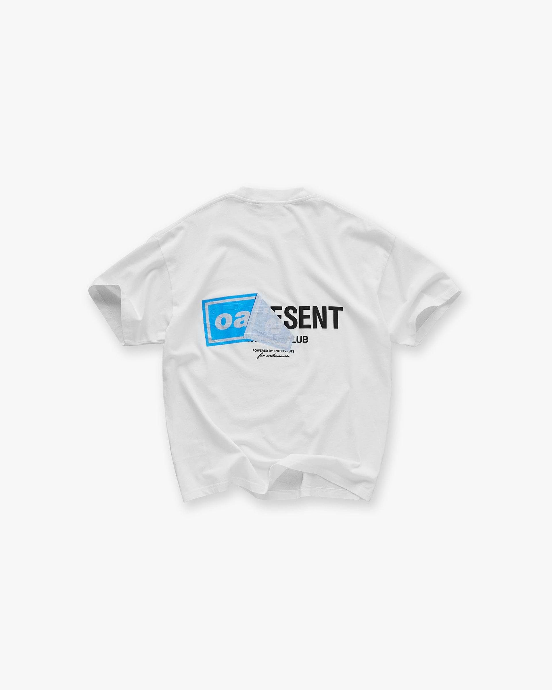 Represent X Oasis Owners Club T-Shirt - Flat White