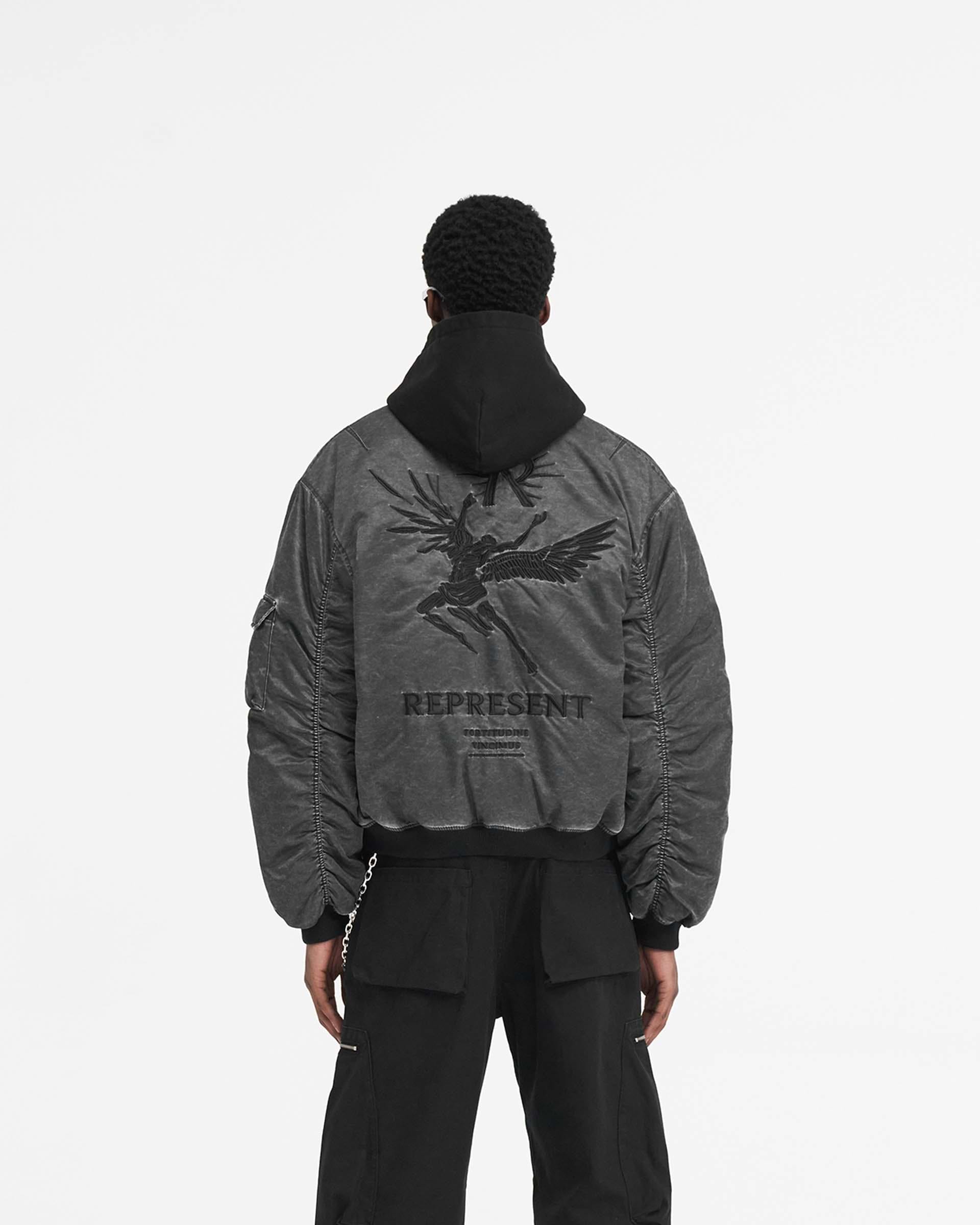 Icarus Flight Bomber - Tiefschwarz