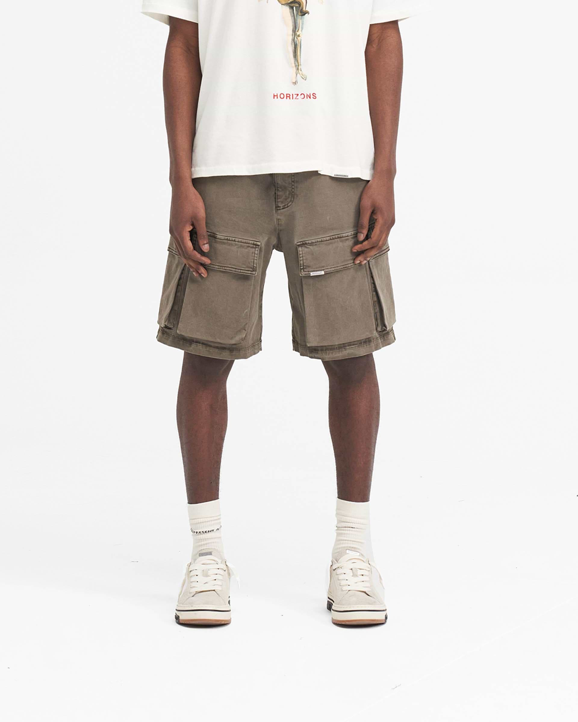 Washed Cargo Short - Morgendömmerung