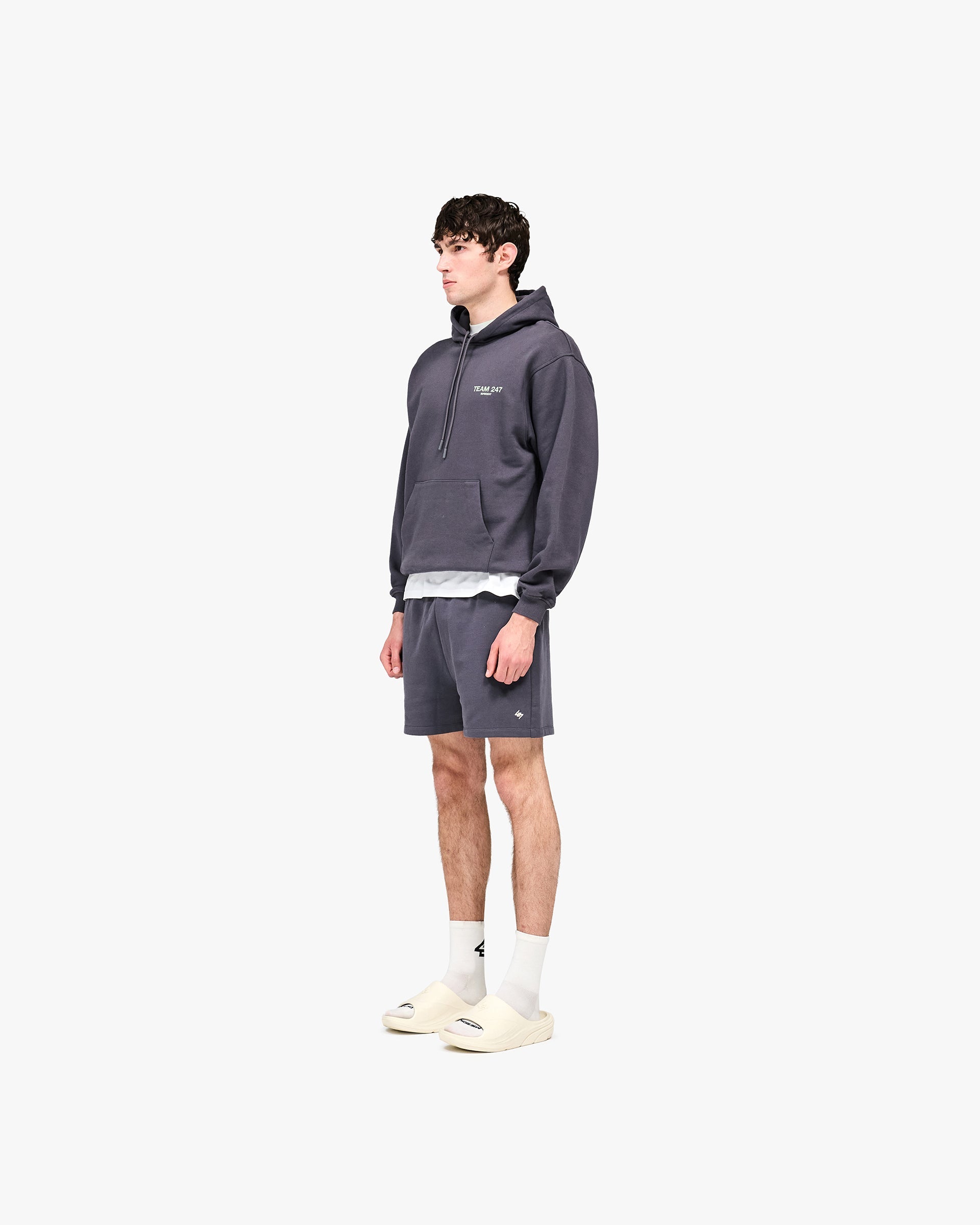 247 Team Oversized Hoodie - Graphene
