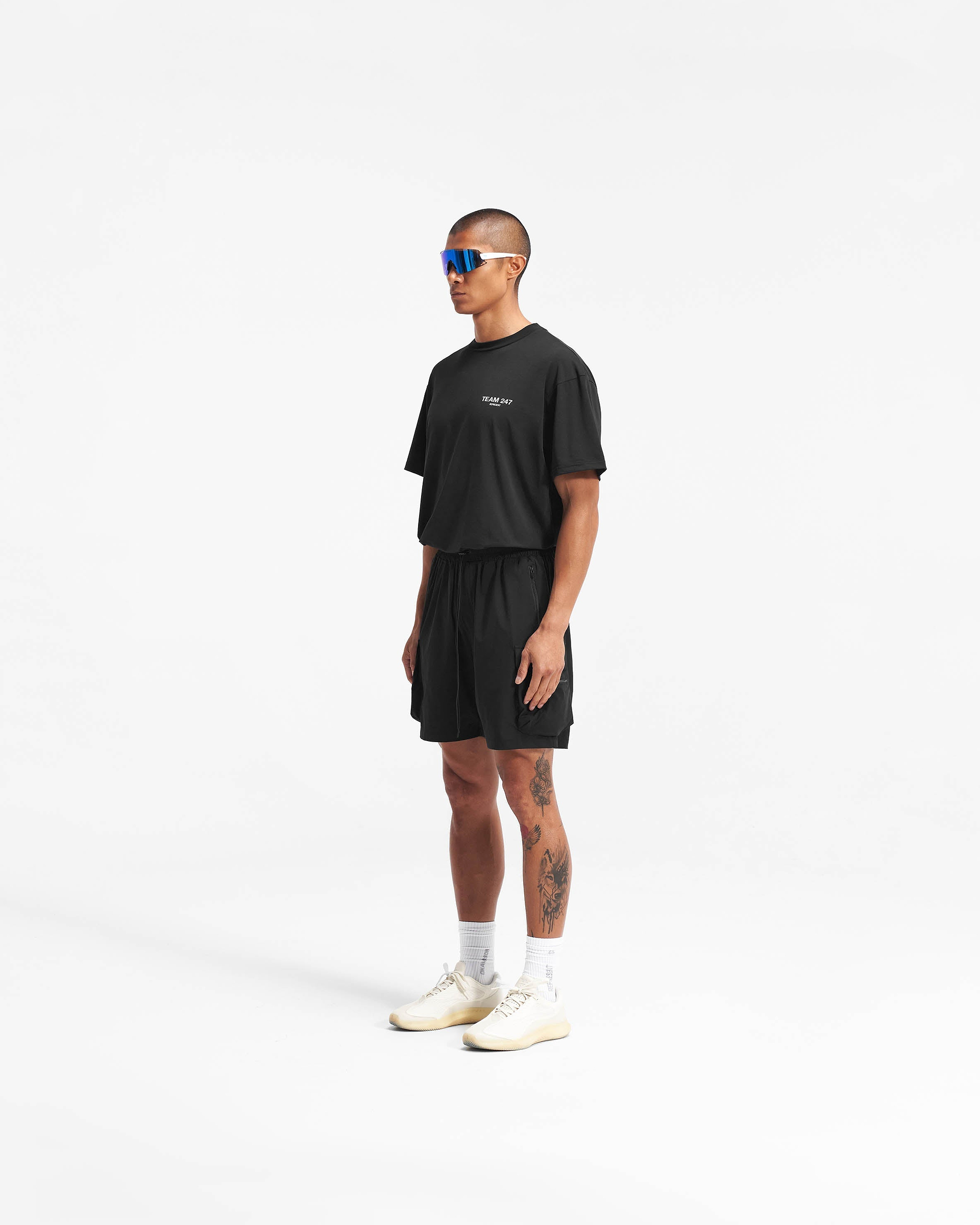 247 Shorts - Schwarz