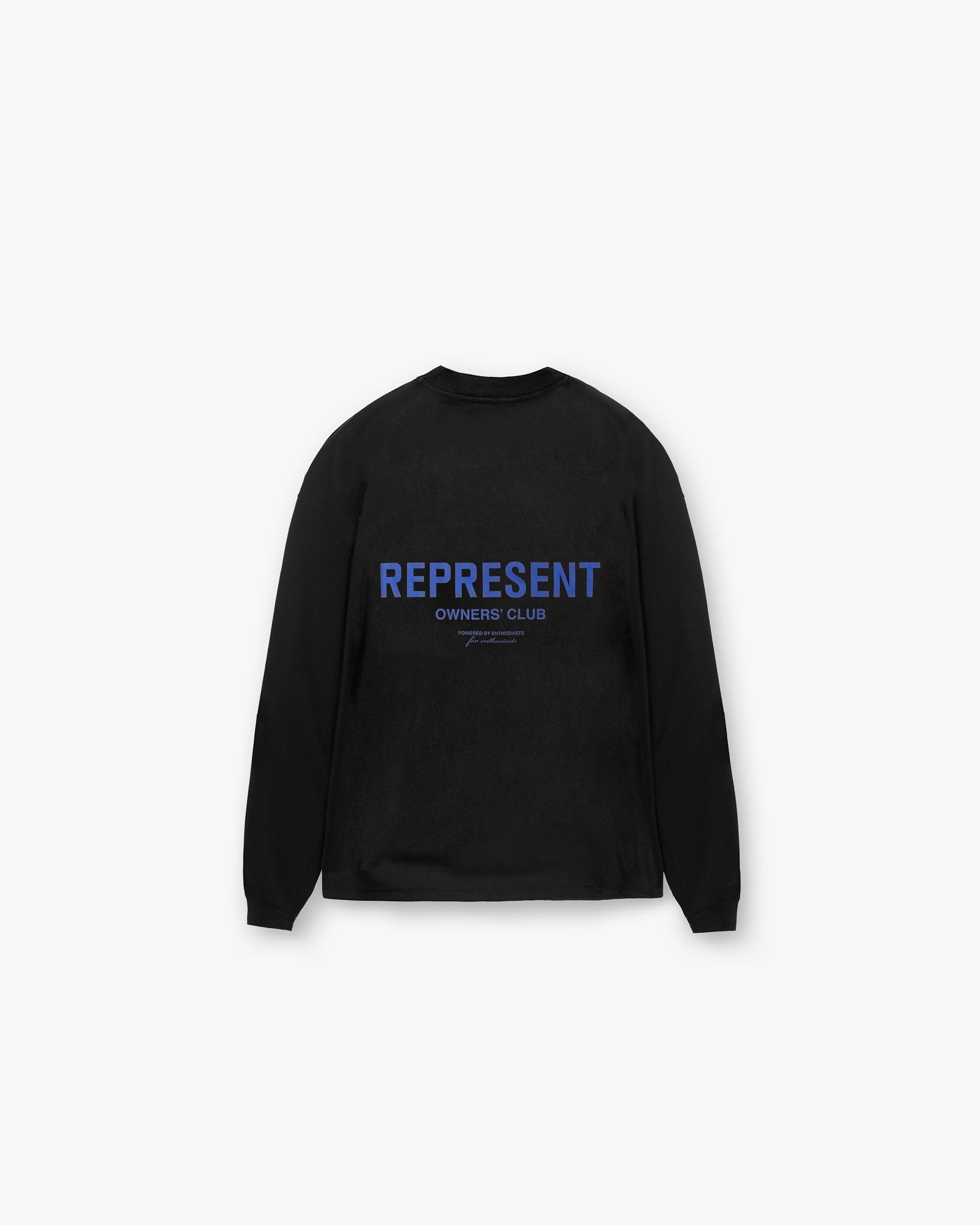 Represent Owners Club Long Sleeve T-Shirt - Black Cobalt