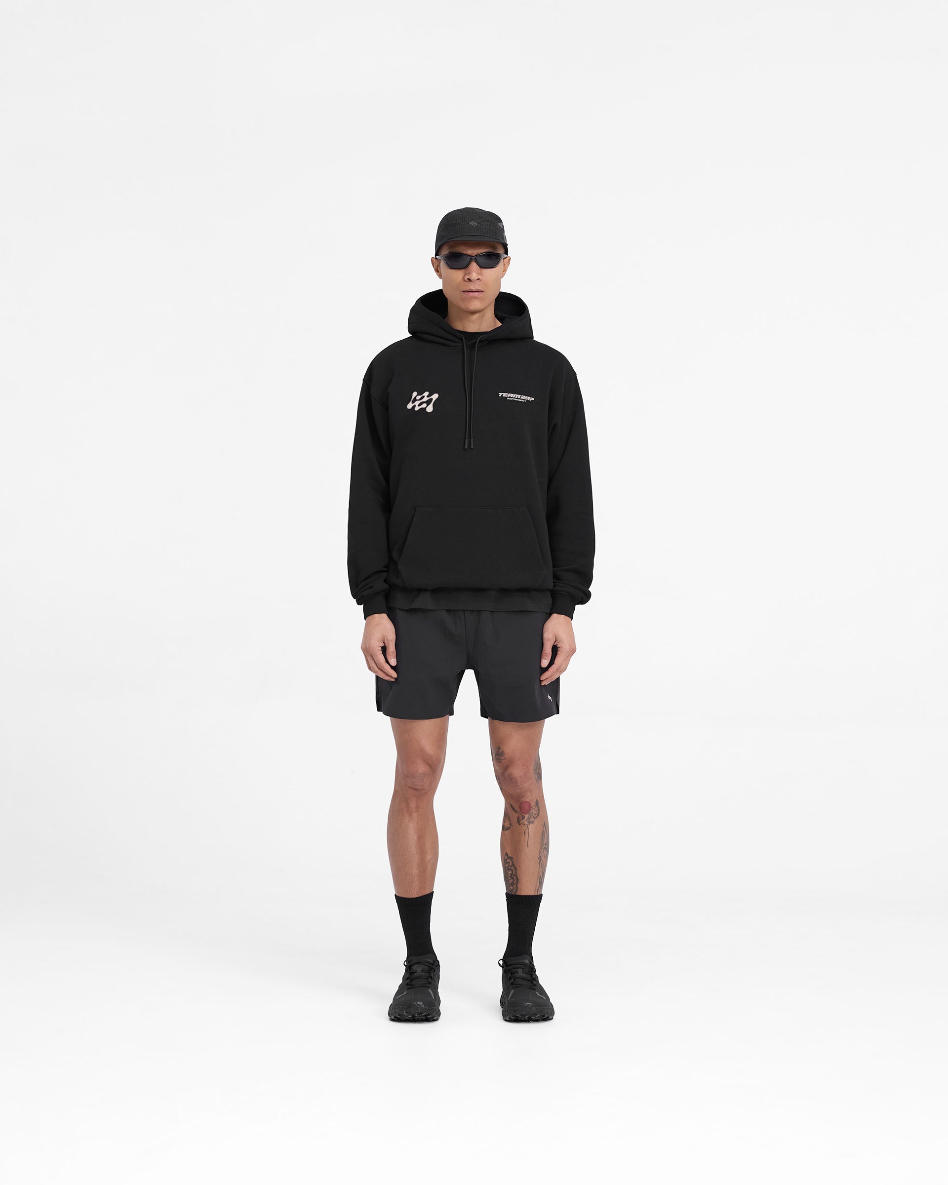 247 Future Terrains Oversized Hoodie - Schwarz