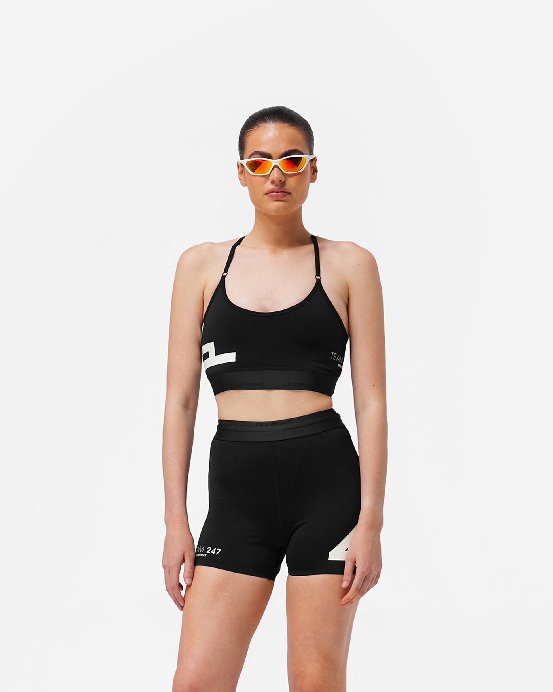 247 Motion Low Impact Bra - Black