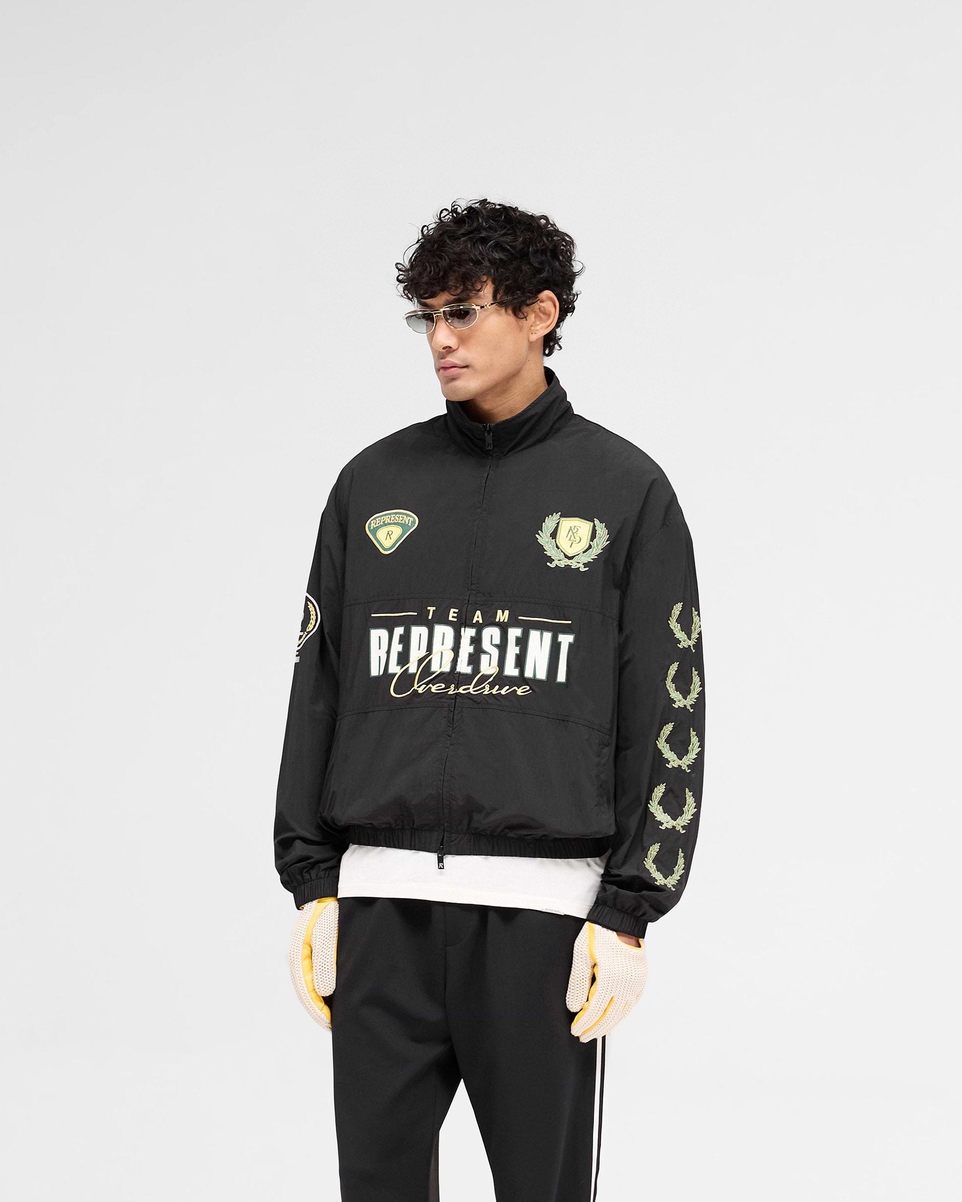 World Championship Track Jacket - Black | REPRESENT