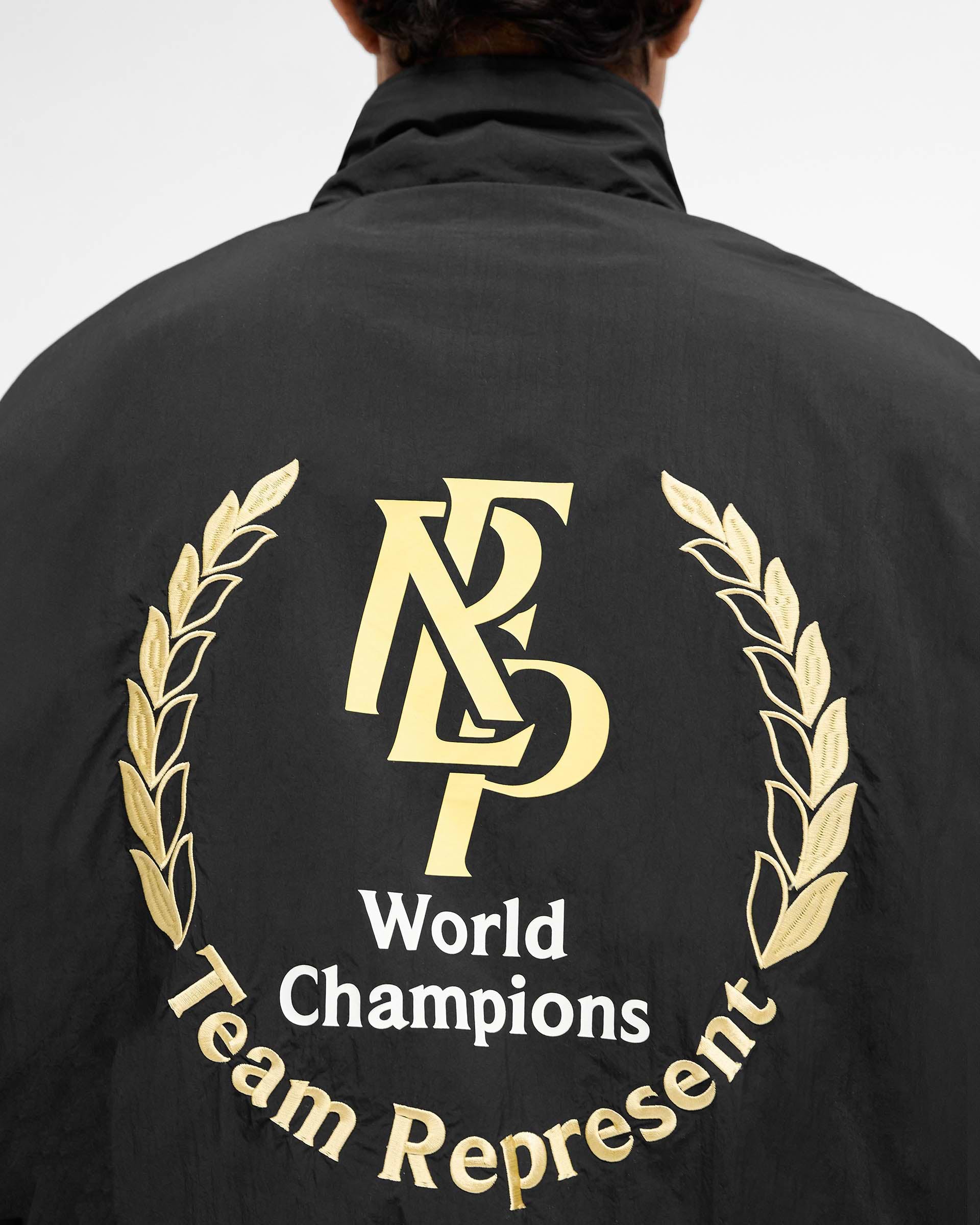World Championship Track Jacket - Black | REPRESENT