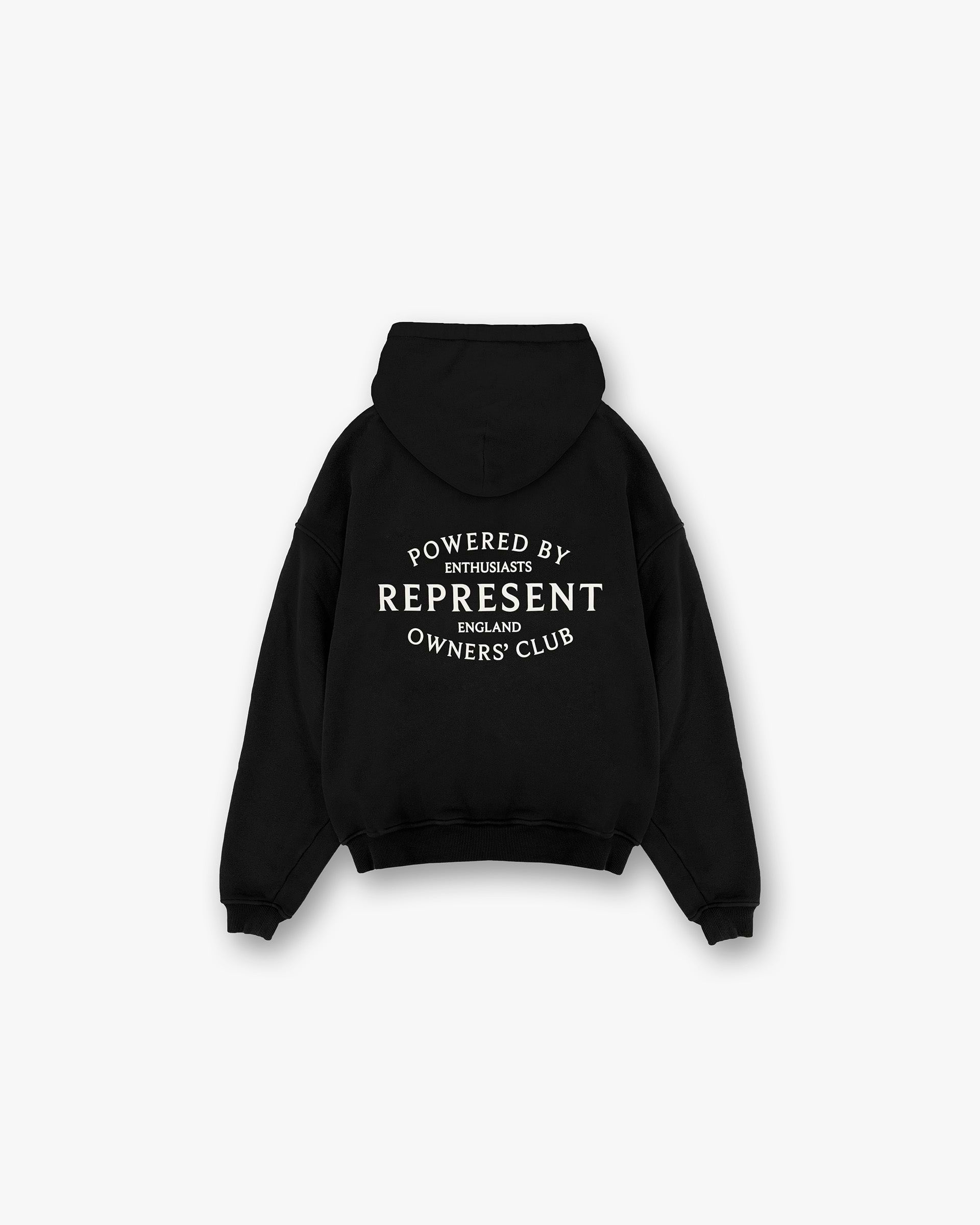 Represent Owners Club Stamp Zip Up Hoodie - Tiefschwarz