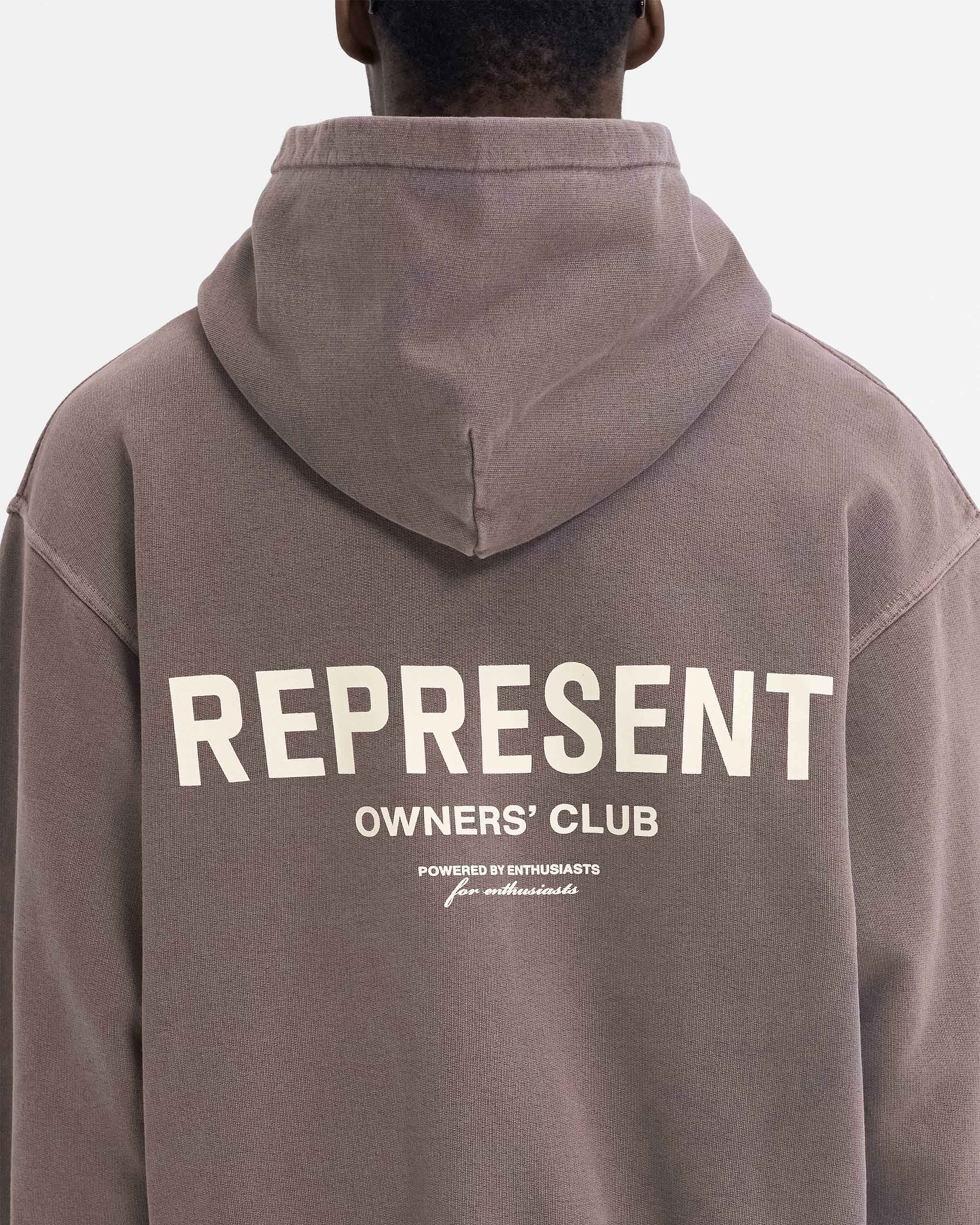 Sweat à capuche Represent Owners Club - Brouillard