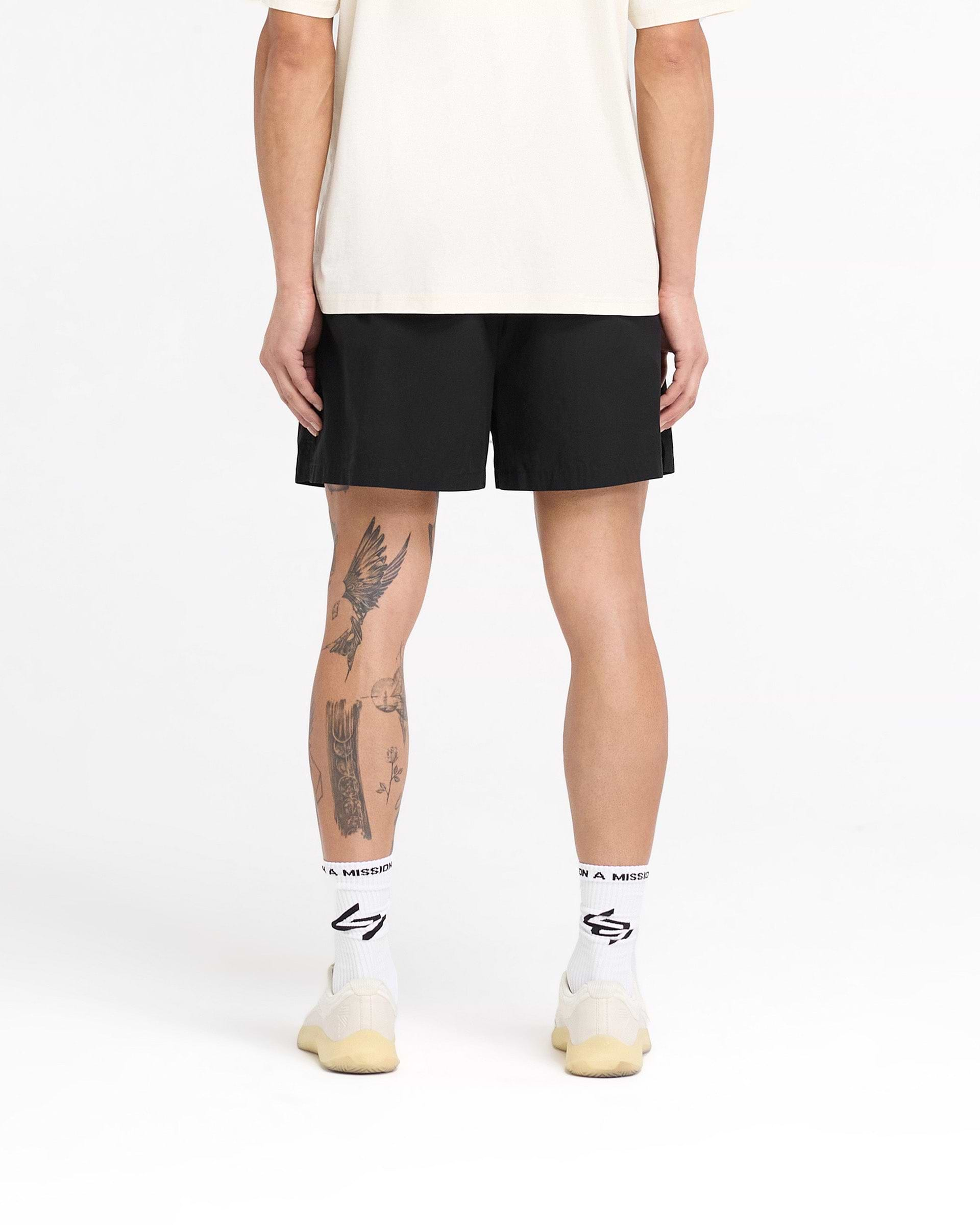 247 Represent Gymnasium Track Short - Dunkelschwarz