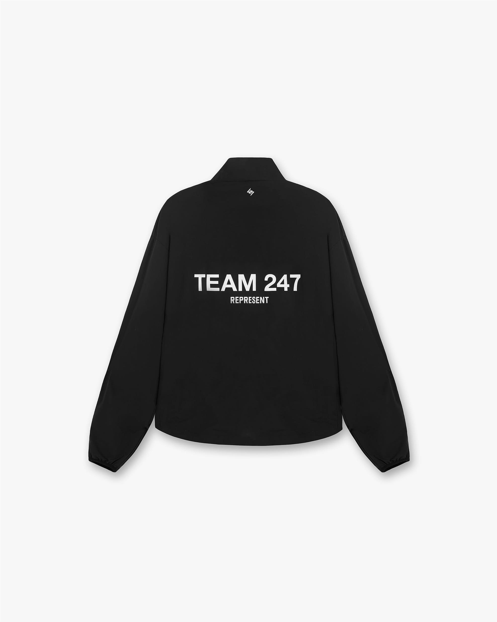 Team 247 Track Jacket | Black Outerwear 247 | Represent Clo