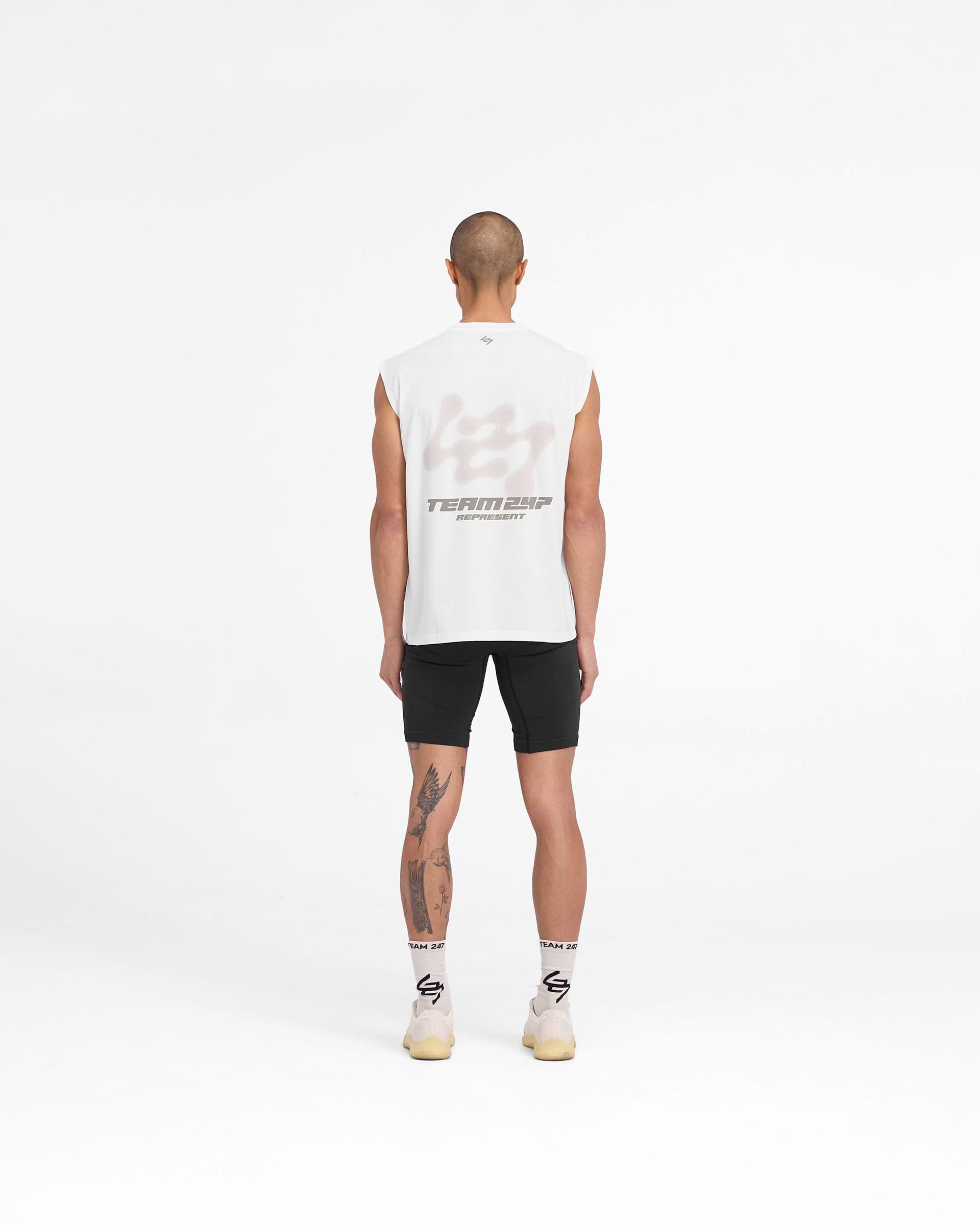 247 Future Terrains Oversized Tank - Blanc Crème