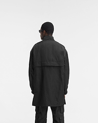 Track Overcoat - Black