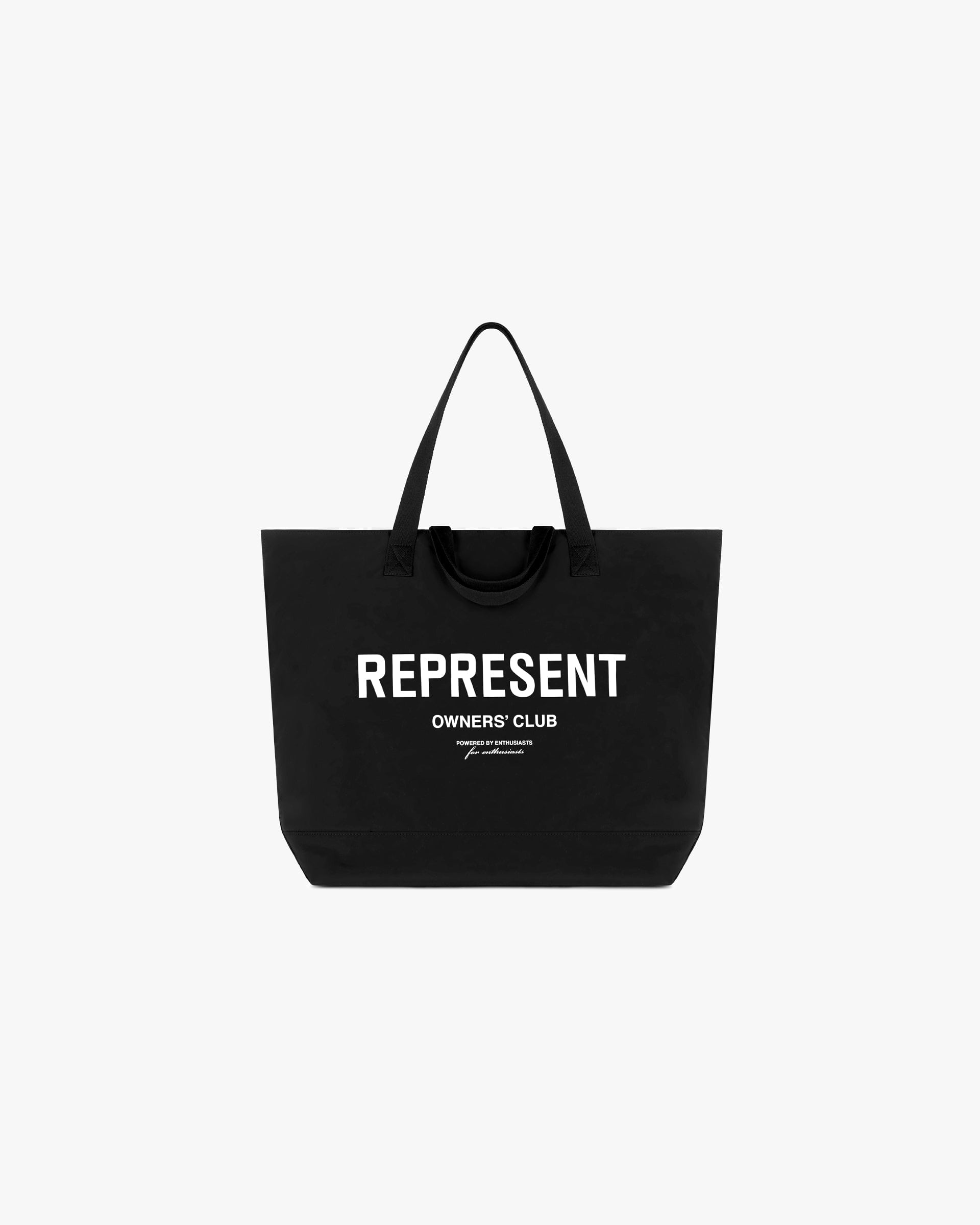 Represent Owners Club Woven Tote Bag - Black