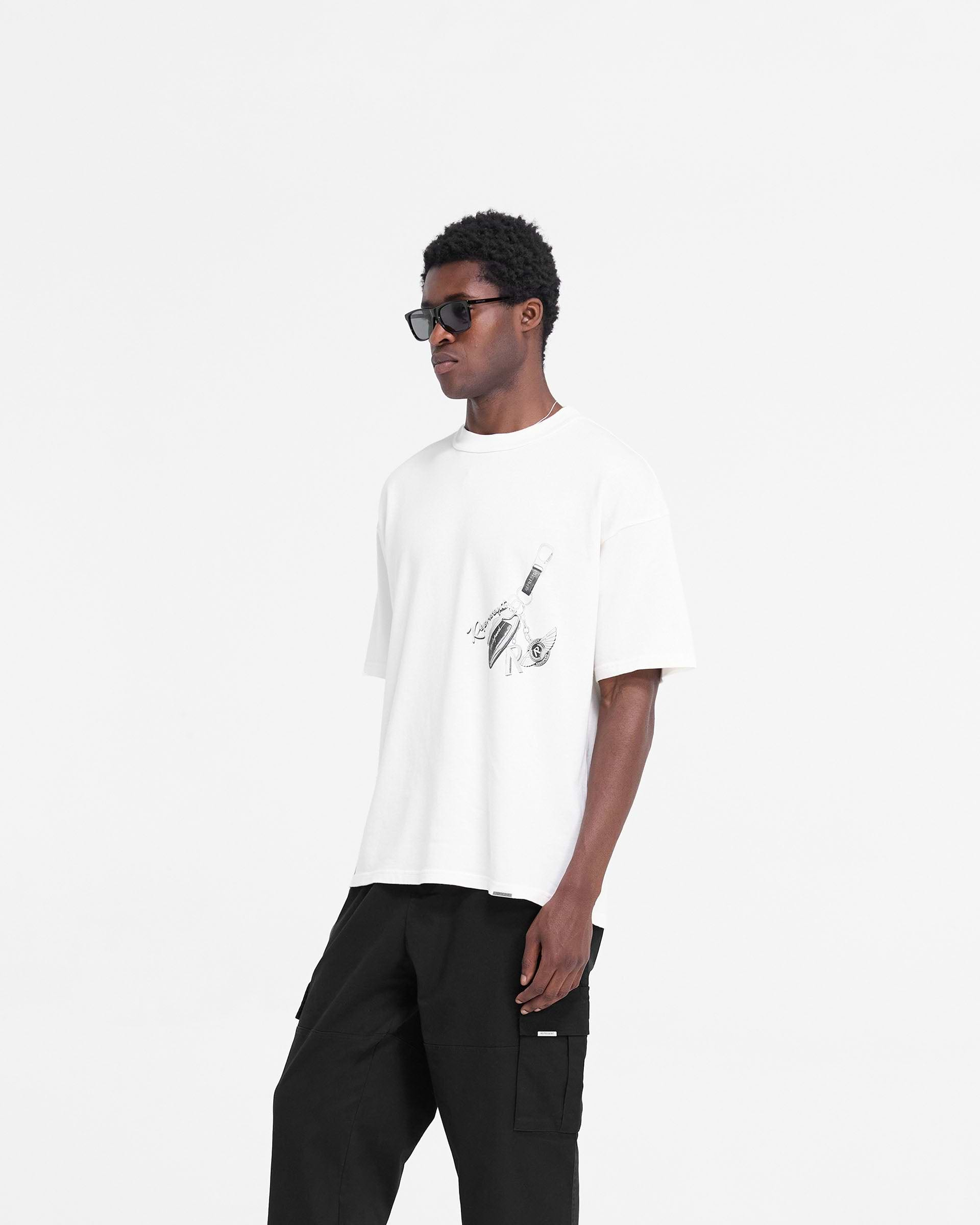 Keys To The Club T-Shirt - Blanc Crème