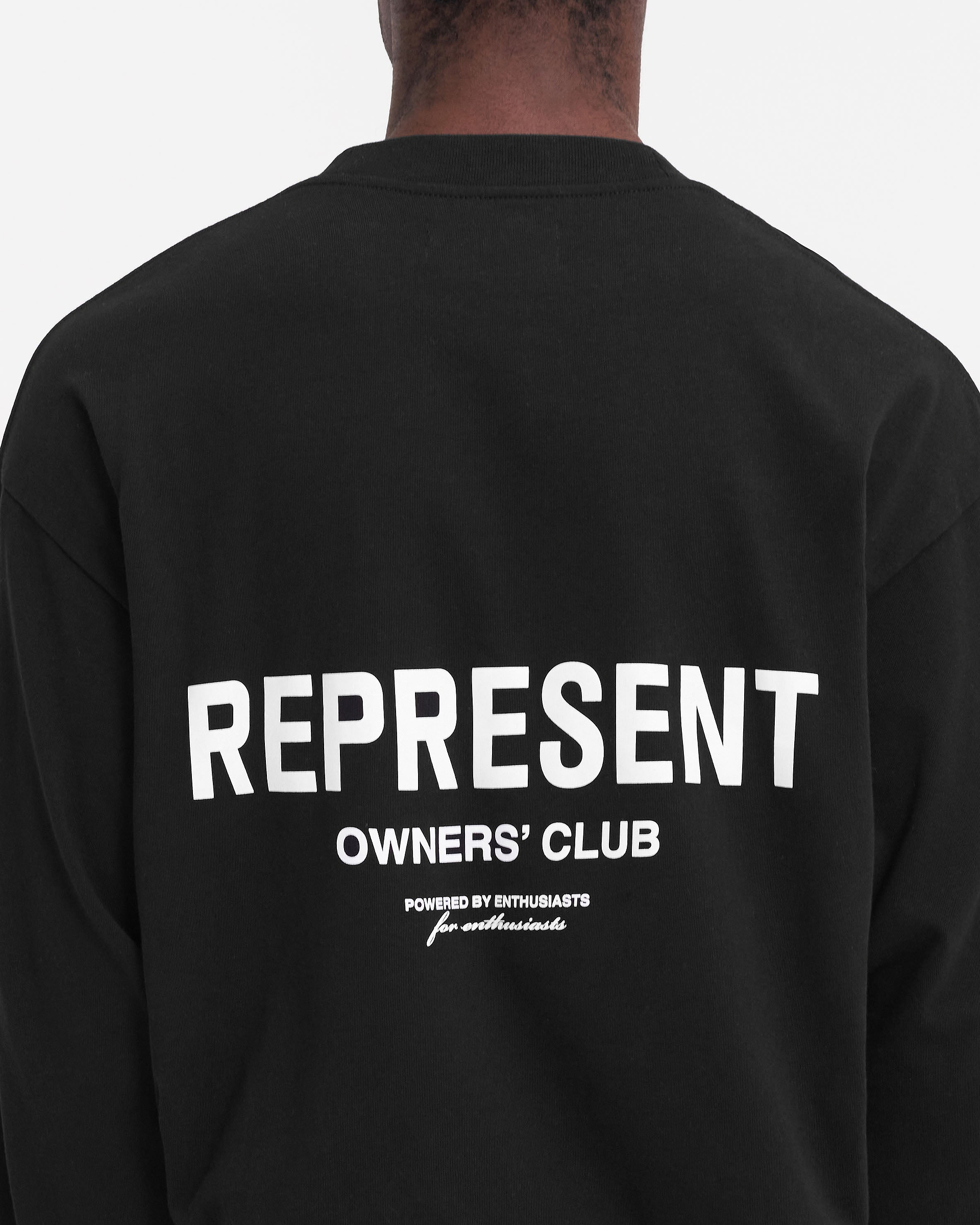 T-Shirt à manches longues Represent Owners Club - Noir