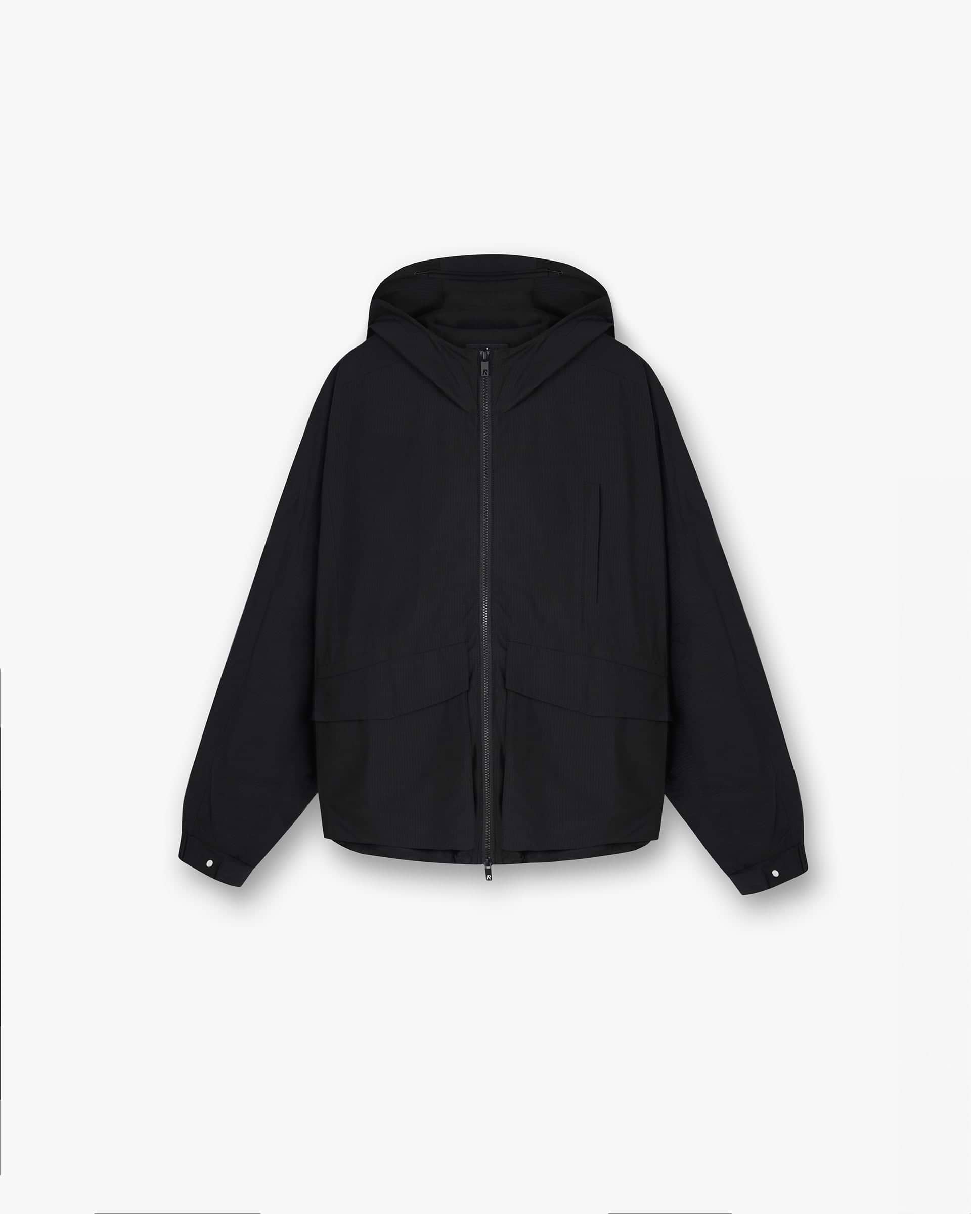 Tech Cargo Jacket - Noir Jet