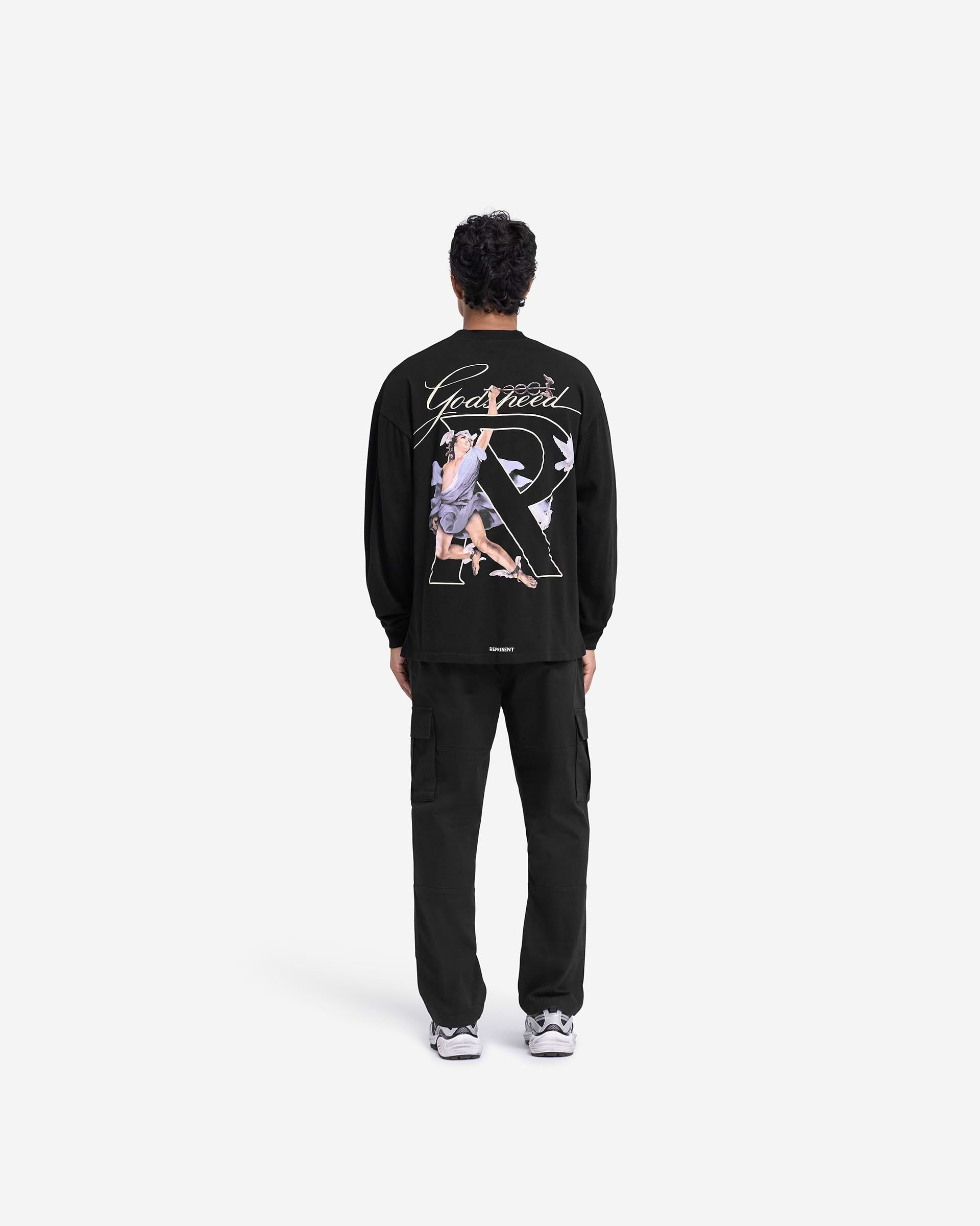 Hermes Long Sleeve T-Shirt - Noir Jet