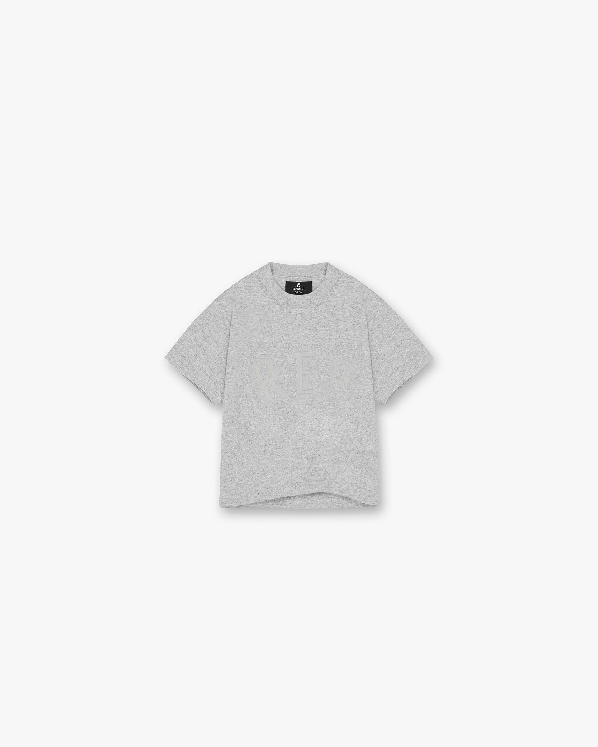 Mini Rep Applique T-Shirt - Gris Marl