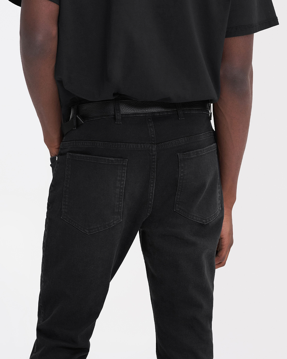 C.P. Company Mean Fit Slim Jeans Black D00